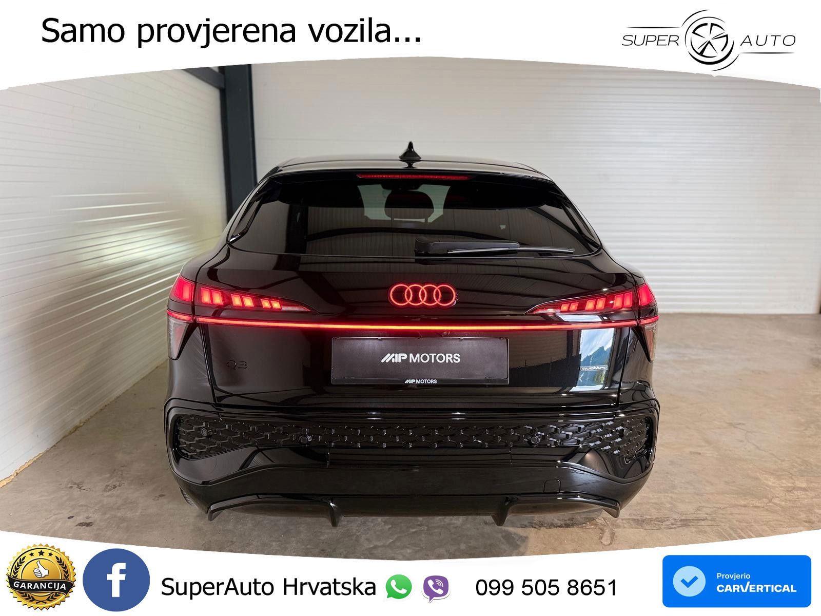 Audi Q3 Sportback 2.0 TDI (193 KS) quattro S tronic LED+GR SJED+ACC