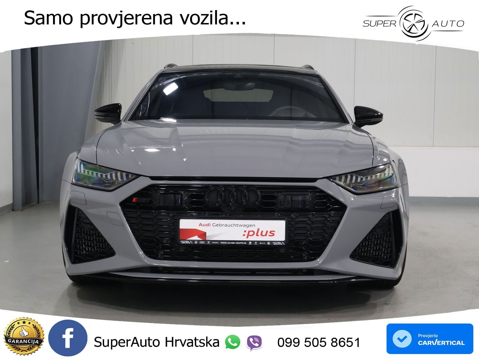 Audi RS6 Avant 4.0 TFSI V8 (600 KS) quattro Tiptronic MATRIX+GR SJED+KAM