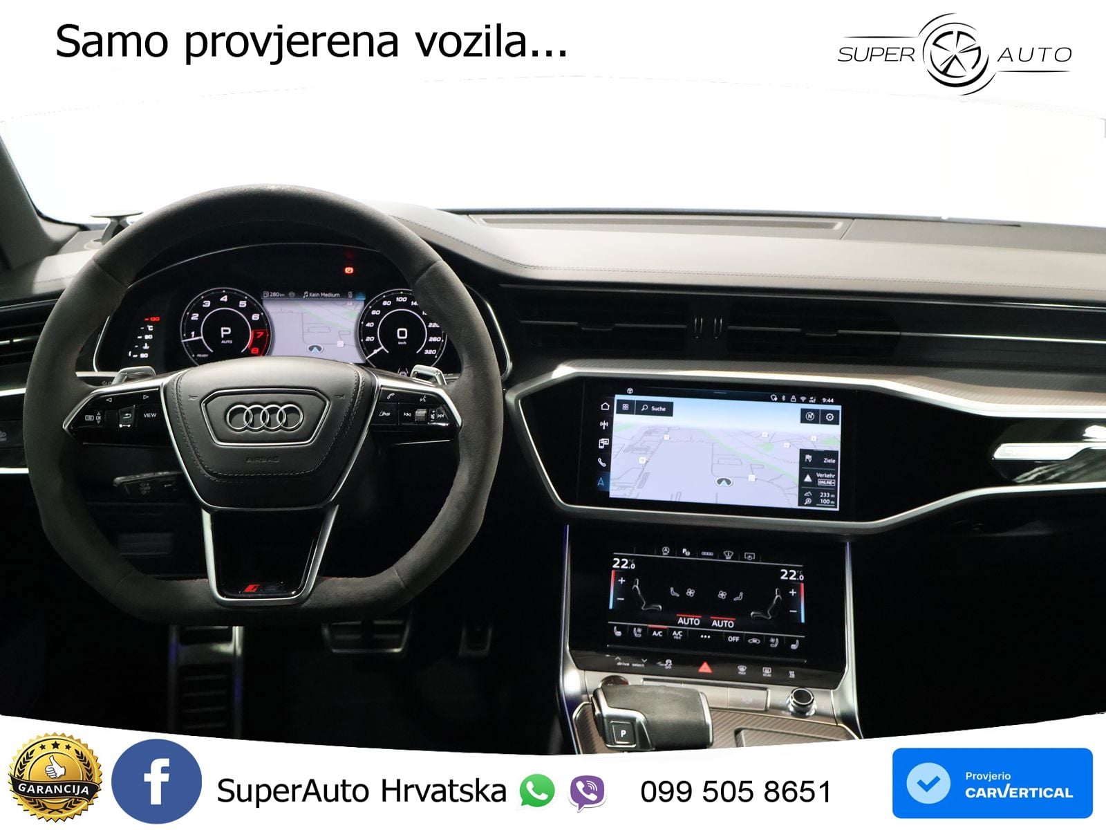 Audi RS6 Avant 4.0 TFSI V8 (600 KS) quattro Tiptronic MATRIX+GR SJED+KAM