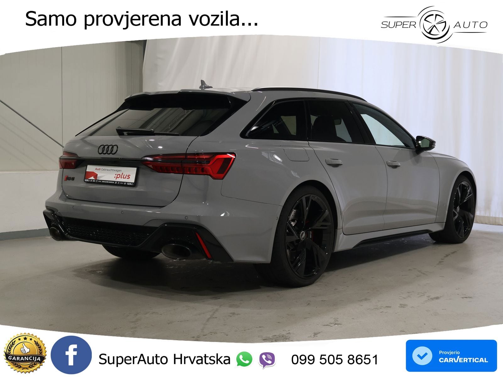 Audi RS6 Avant 4.0 TFSI V8 (600 KS) quattro Tiptronic MATRIX+GR SJED+KAM