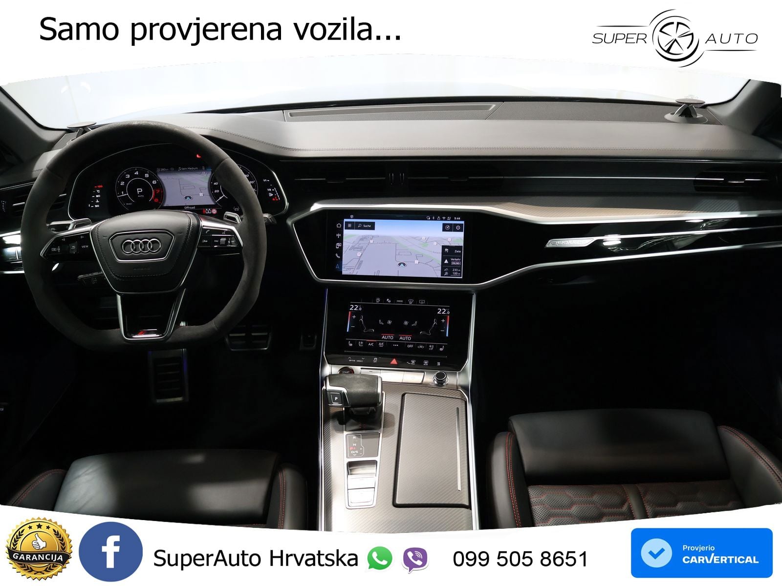 Audi RS6 Avant 4.0 TFSI V8 (600 KS) quattro Tiptronic MATRIX+GR SJED+KAM