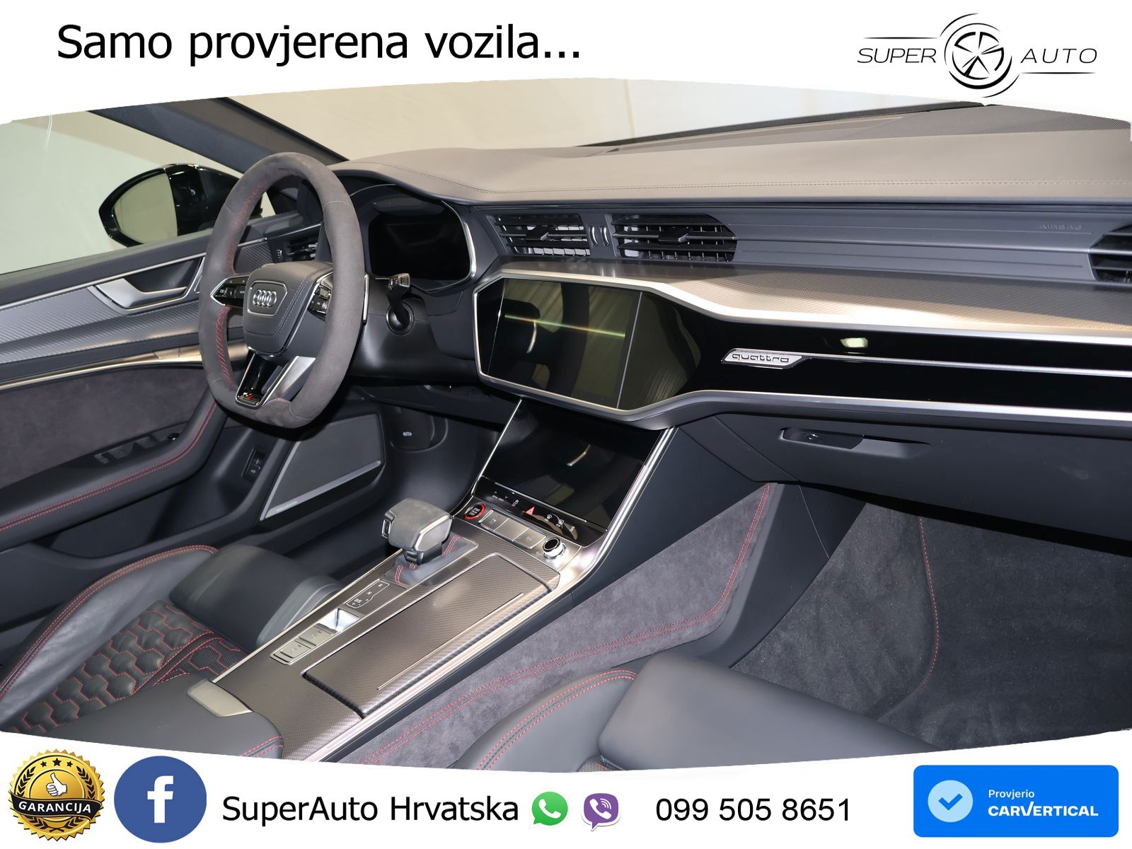 Audi RS6 Avant 4.0 TFSI V8 (600 KS) quattro Tiptronic MATRIX+GR SJED+KAM