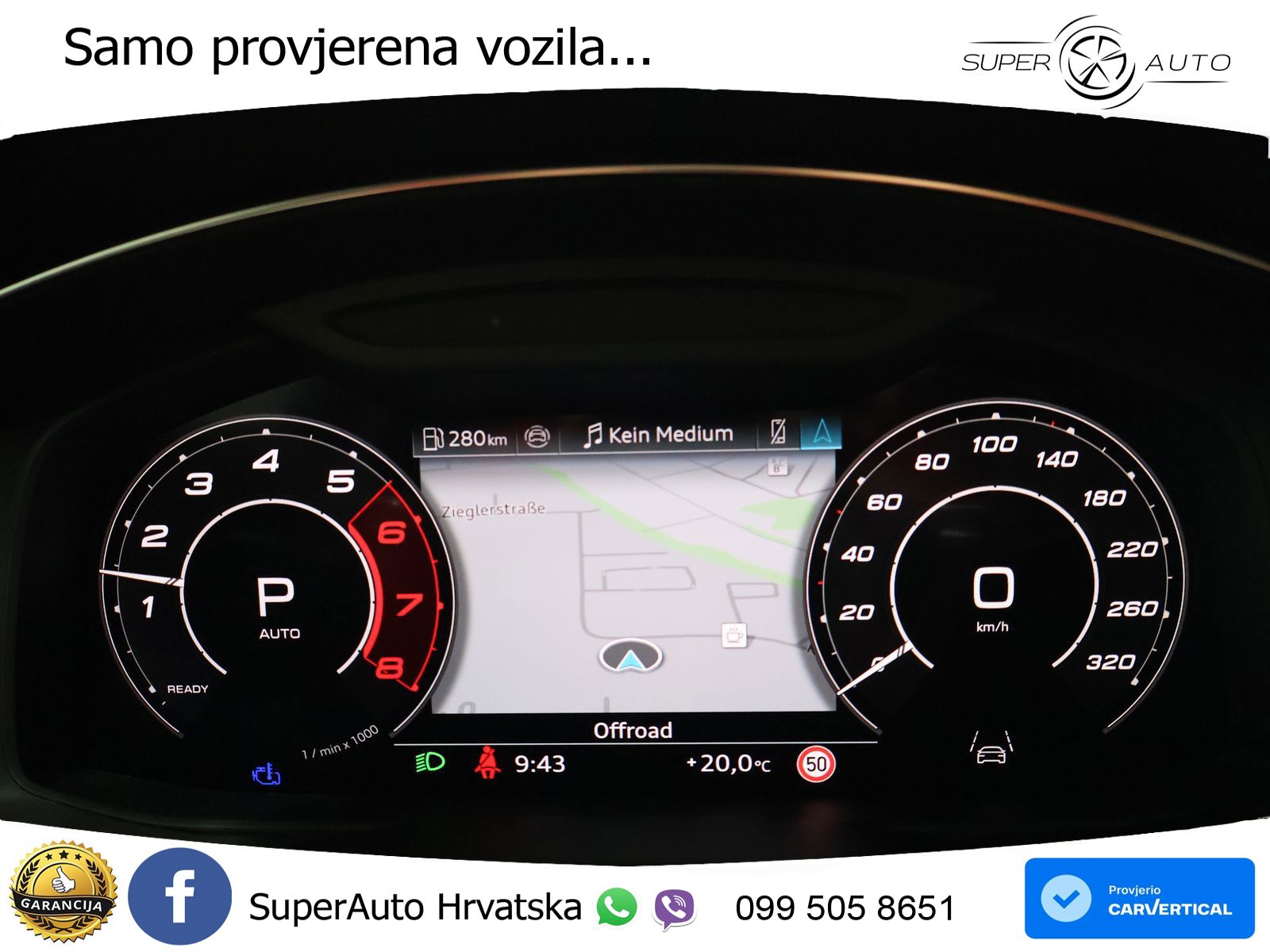 Audi RS6 Avant 4.0 TFSI V8 (600 KS) quattro Tiptronic MATRIX+GR SJED+KAM