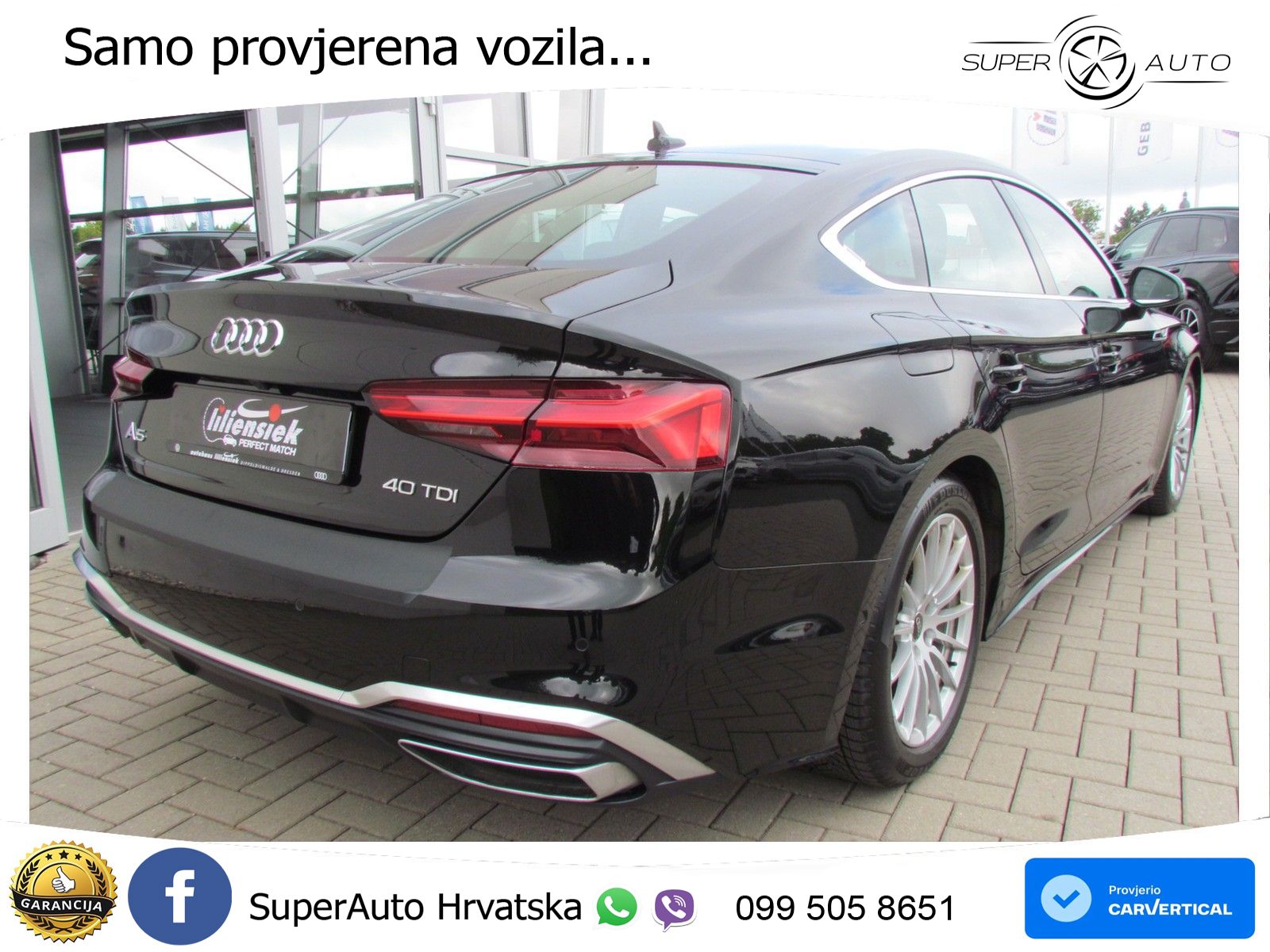 Audi A5 Sportback 40 TDI (204 KS) S tronic S line
