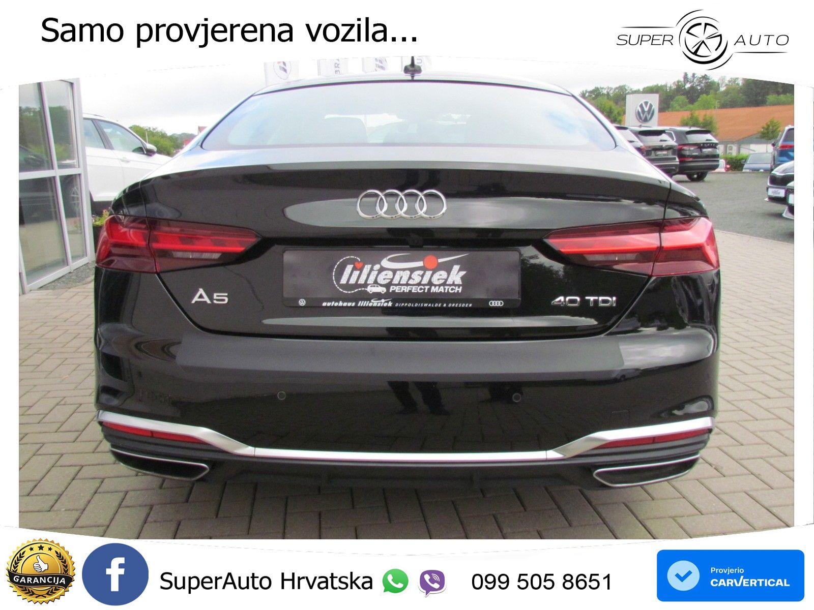 Audi A5 Sportback 40 TDI (204 KS) S tronic S line