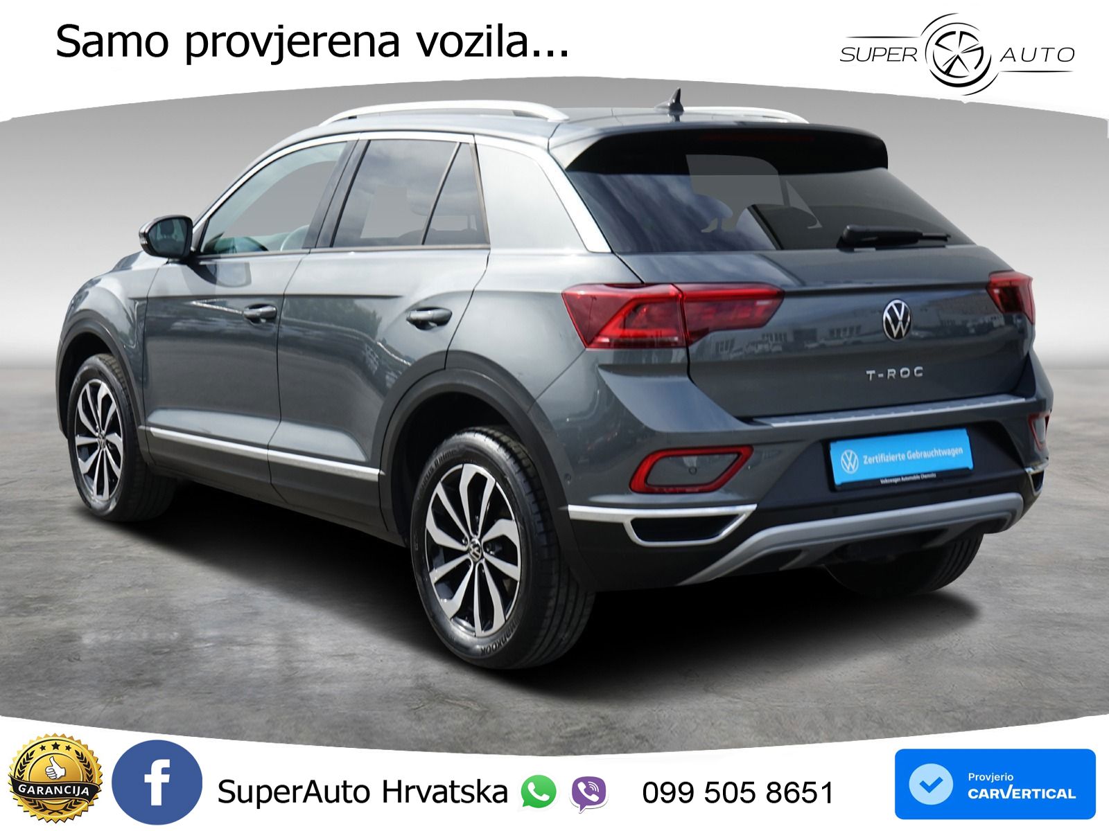 Volkswagen T-Roc I 1.5 TSI (150 KS) DSG LED+GR SJED+ACC