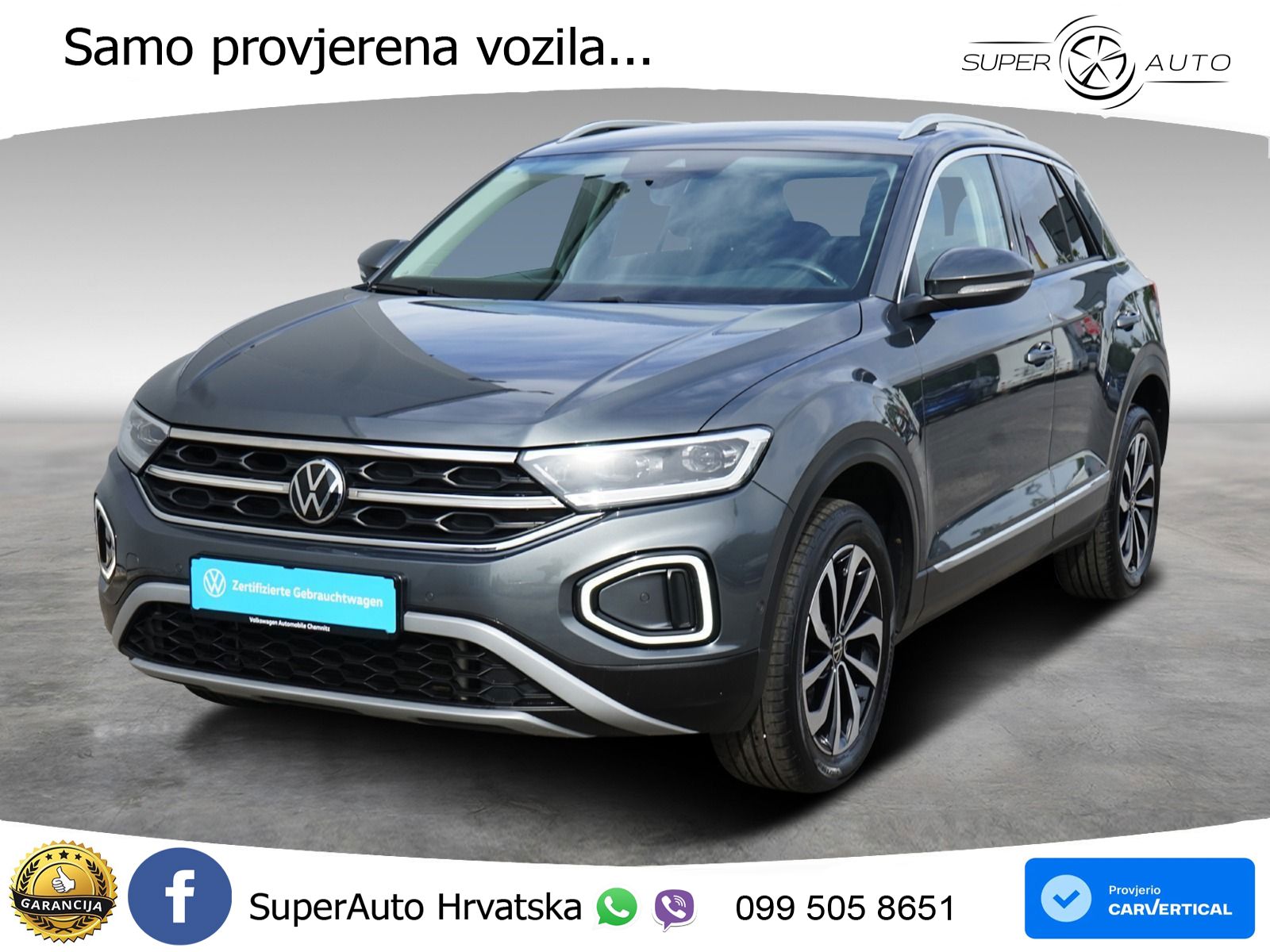 Volkswagen T-Roc I 1.5 TSI (150 KS) DSG LED+GR SJED+ACC