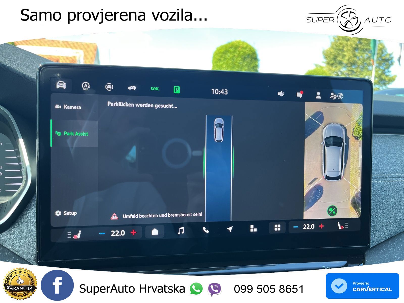 Škoda Octavia Combi 1.5 TSI (150 KS) DSG MATRIX+GR SJED+KAM
