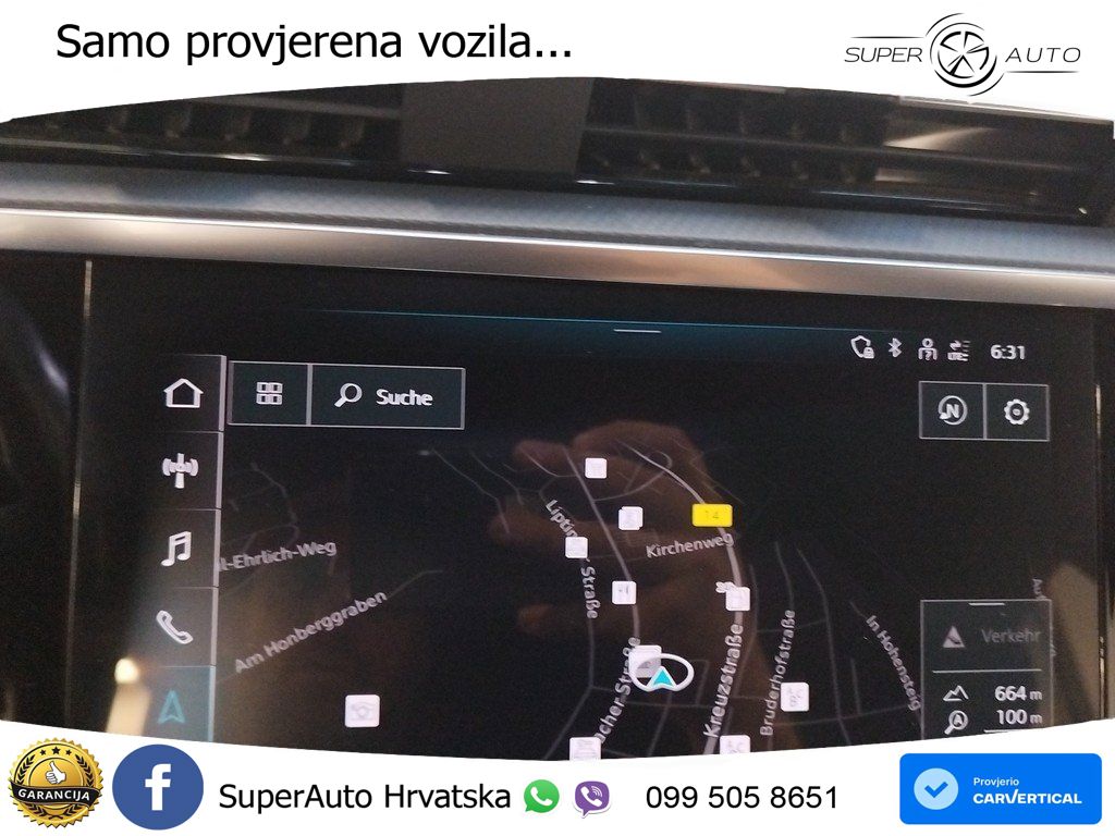 Audi Q3 II Sportback 40 TFSI (190 KS) quattro S tronic S line LED+GR SJED+ACC