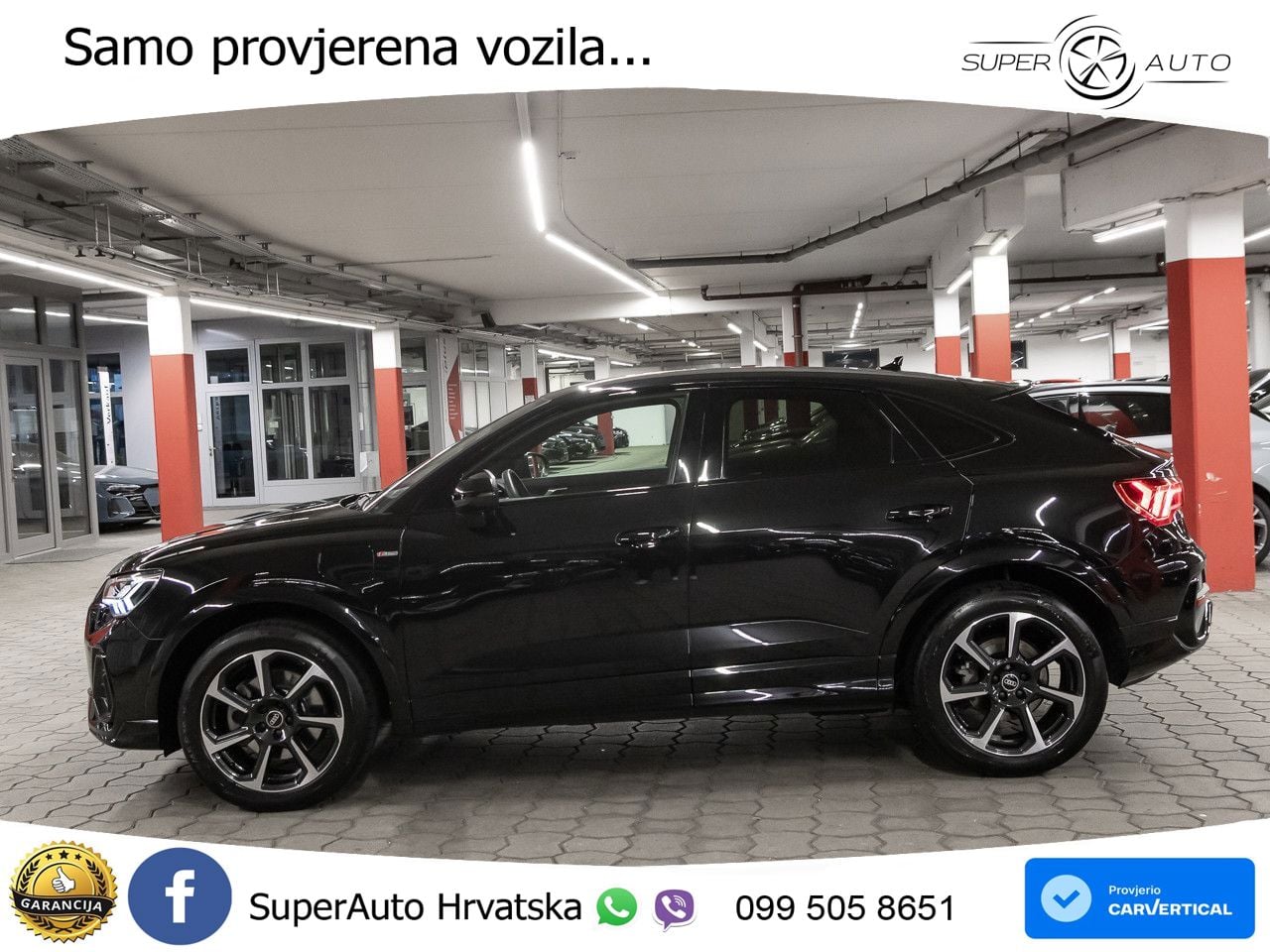 Audi Q3 Sportback 45 TFSIe (245 KS) S tronic S line LED+GR SJED+ACC