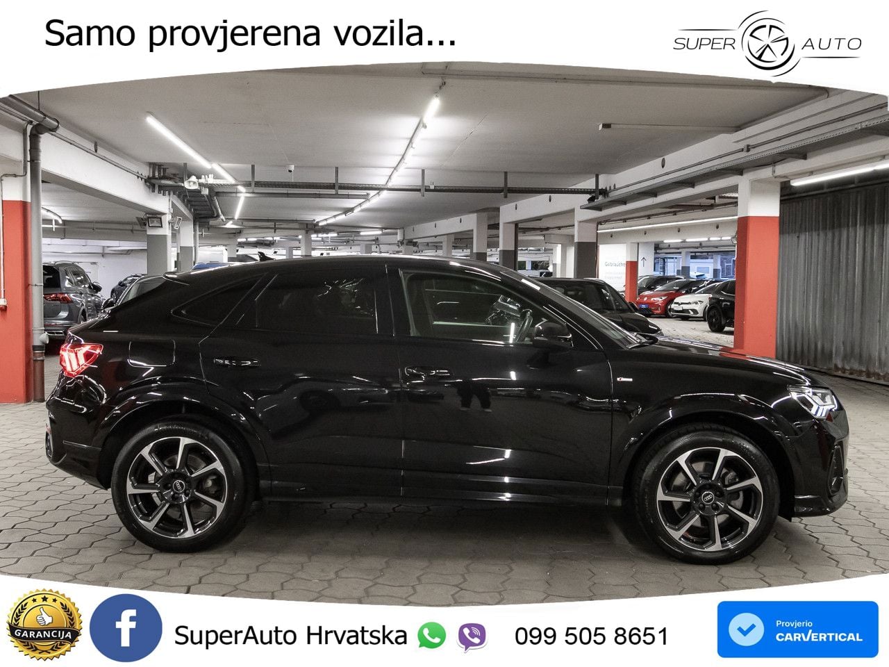 Audi Q3 Sportback 45 TFSIe (245 KS) S tronic S line LED+GR SJED+ACC