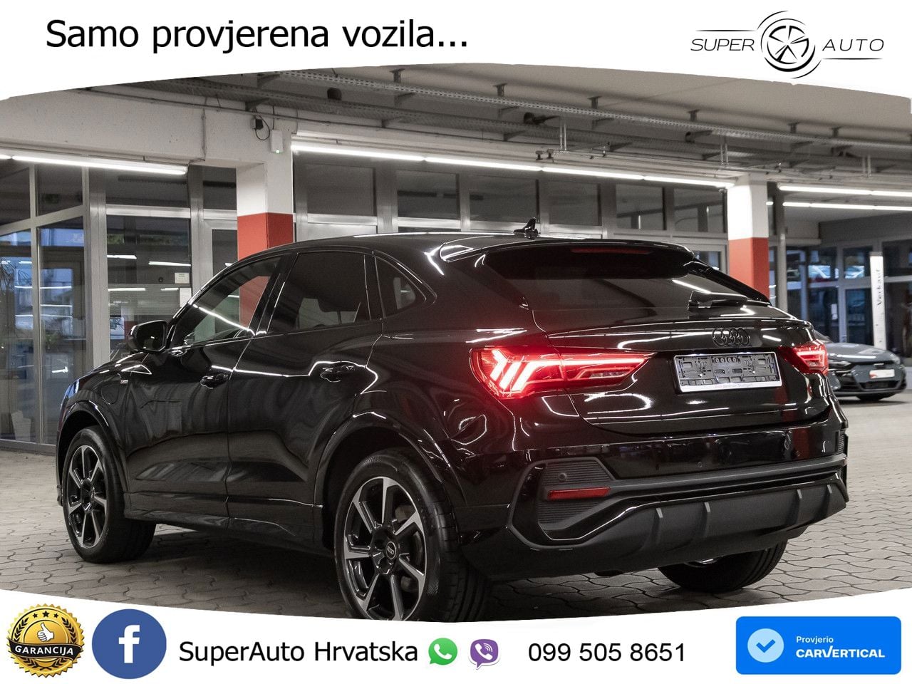 Audi Q3 Sportback 45 TFSIe (245 KS) S tronic S line LED+GR SJED+ACC