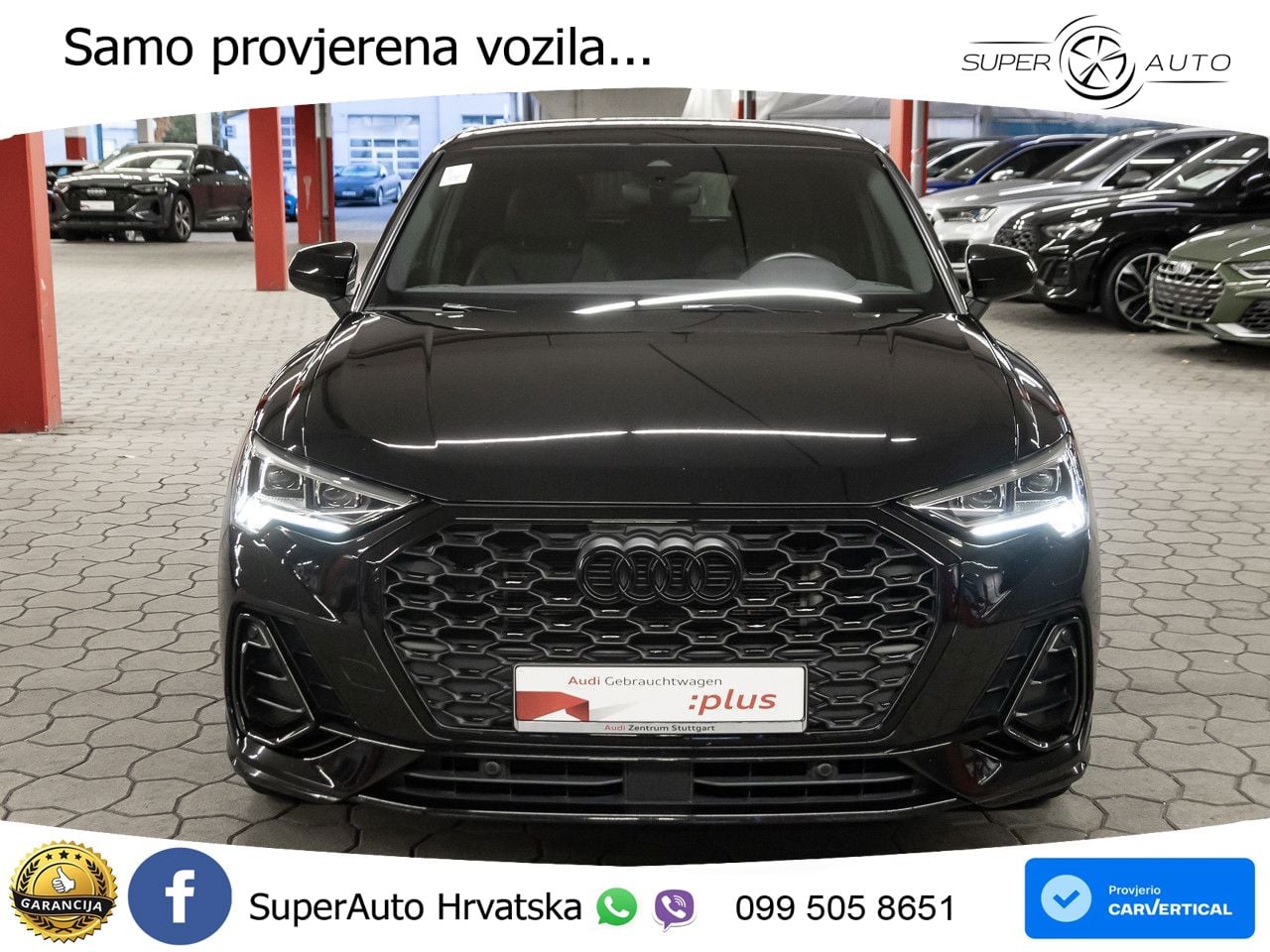 Audi Q3 Sportback 45 TFSIe (245 KS) S tronic S line LED+GR SJED+ACC