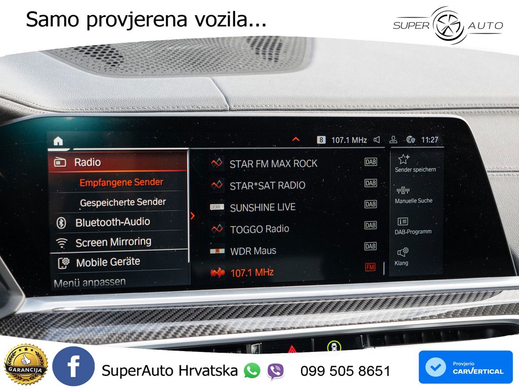BMW X5 30d (286 KS) xDrive Steptronic M Sport ACC+HEAD+4xGR SJED+360+PANO