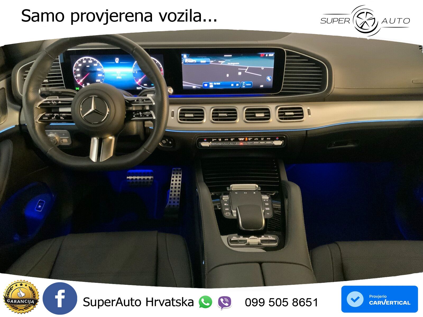 Mercedes-Benz GLS GLS 450d EQ Boost 4MATIC 9G-TRONIC AMG ZRAČNI+ACC+GR SJED+KAM+PANO