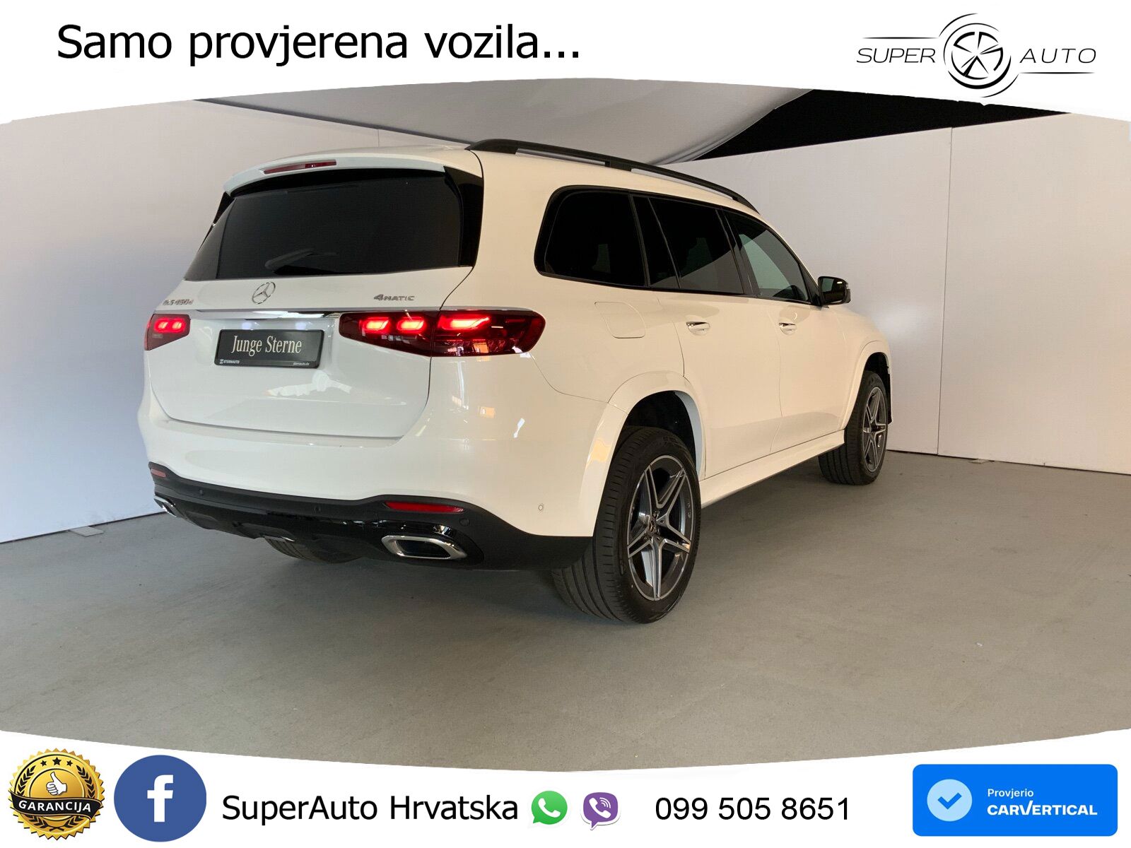 Mercedes-Benz GLS GLS 450d EQ Boost 4MATIC 9G-TRONIC AMG ZRAČNI+ACC+GR SJED+KAM+PANO