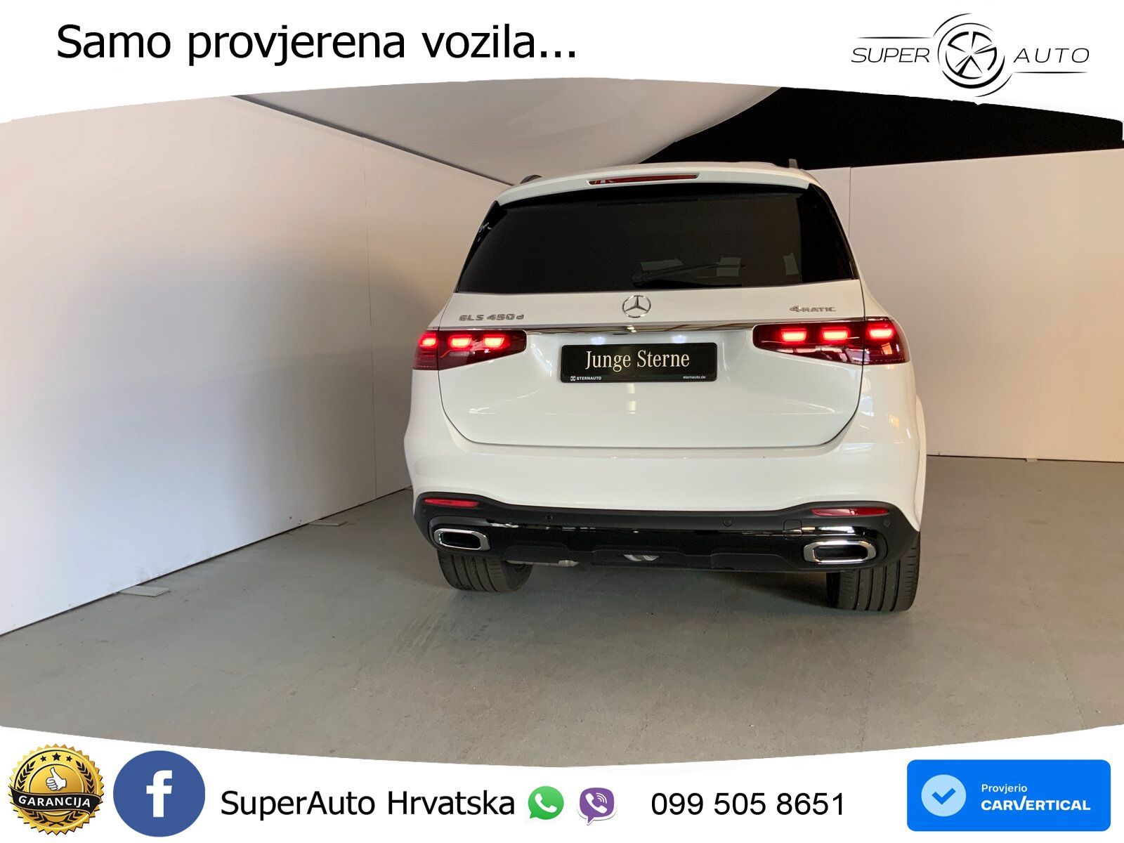 Mercedes-Benz GLS GLS 450d EQ Boost 4MATIC 9G-TRONIC AMG ZRAČNI+ACC+GR SJED+KAM+PANO