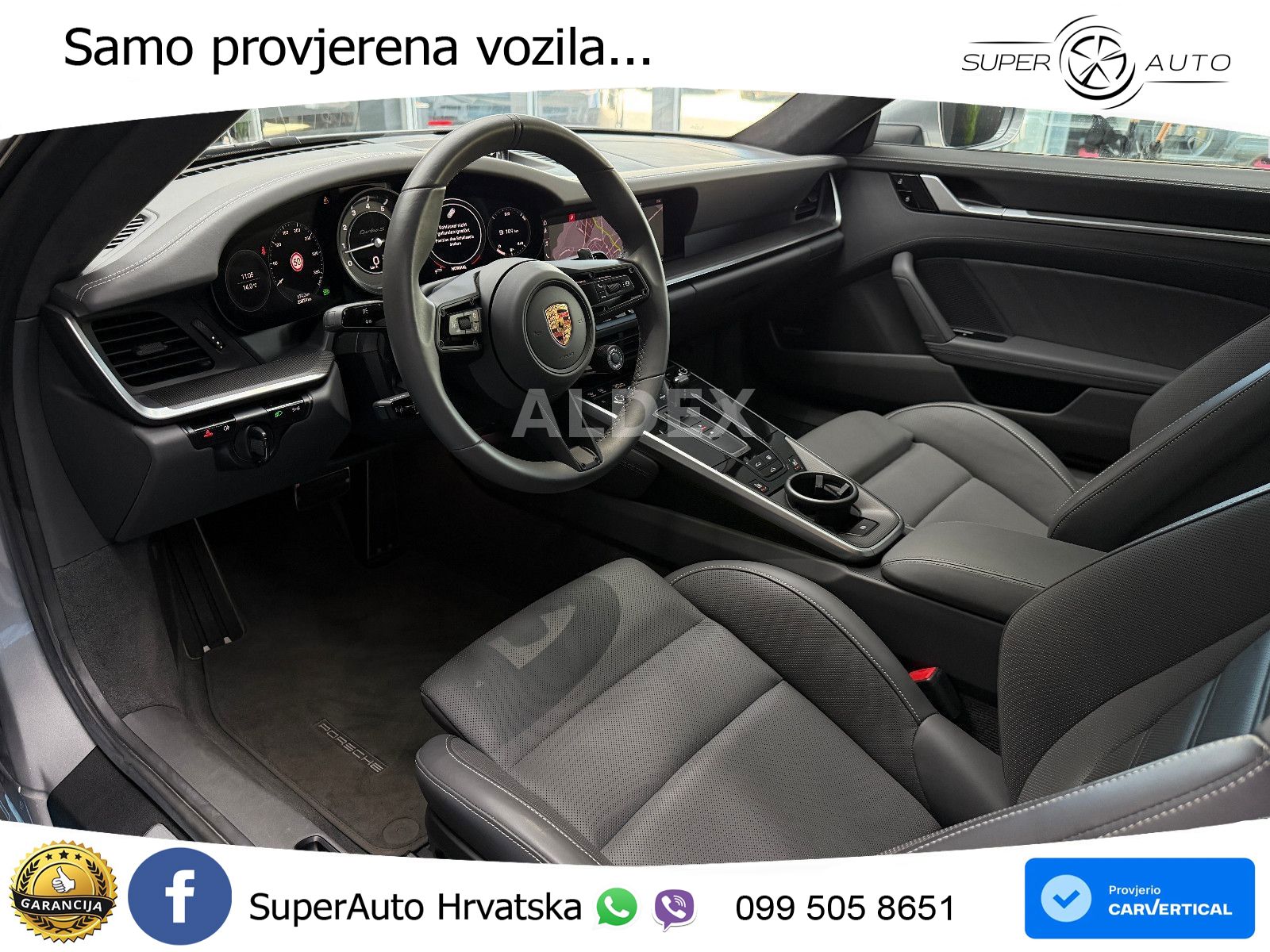 Porsche 911 Turbo S 3.8 (650 KS) PDK ZRAČNI+ACC+GR SJED+360+PANO