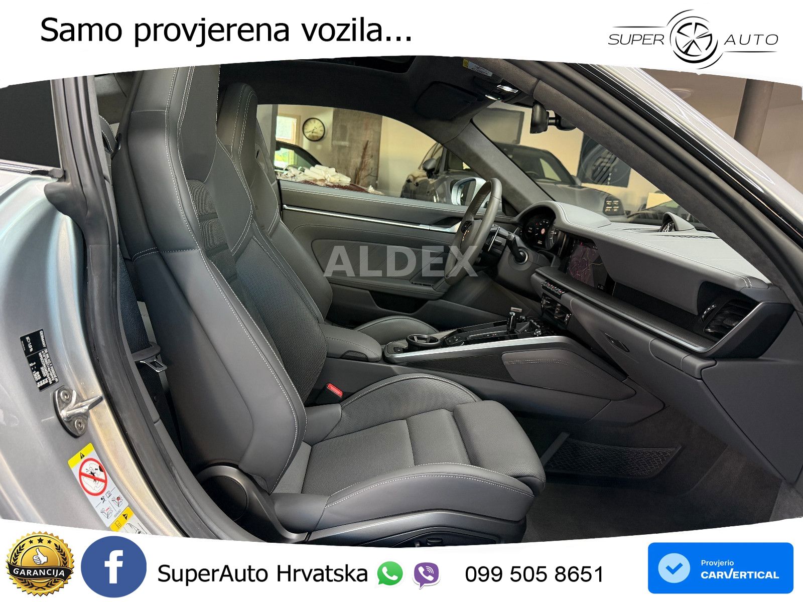 Porsche 911 Turbo S 3.8 (650 KS) PDK ZRAČNI+ACC+GR SJED+360+PANO