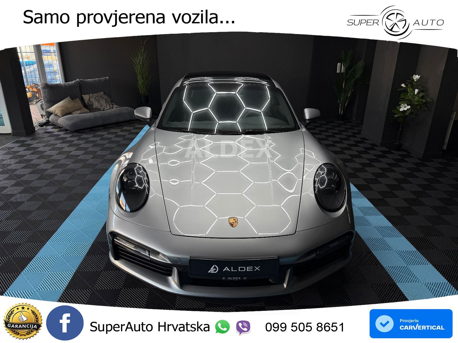 Porsche 911 Turbo S 3.8 (650 KS) PDK ZRAČNI+ACC+GR SJED+360+PANO