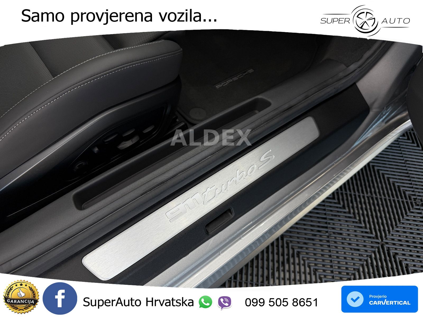 Porsche 911 Turbo S 3.8 (650 KS) PDK ZRAČNI+ACC+GR SJED+360+PANO