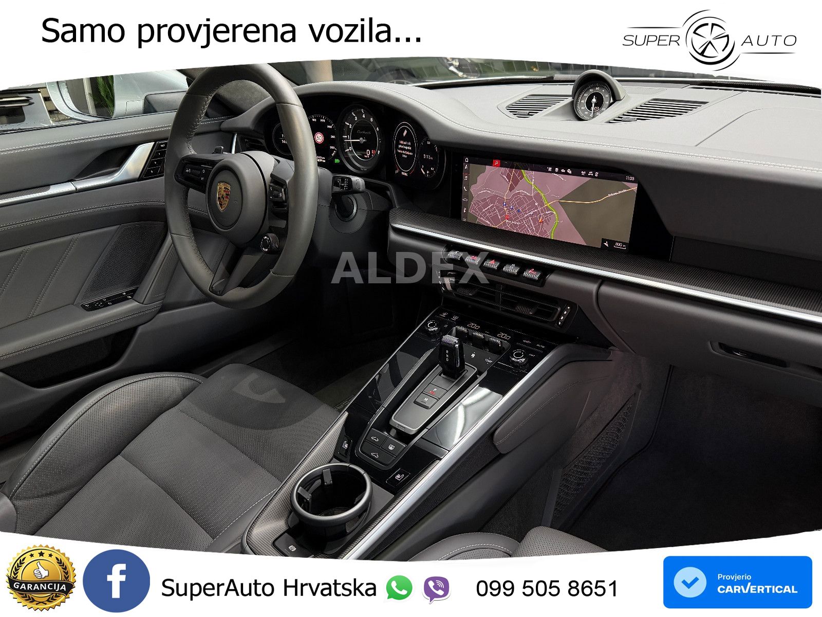Porsche 911 Turbo S 3.8 (650 KS) PDK ZRAČNI+ACC+GR SJED+360+PANO