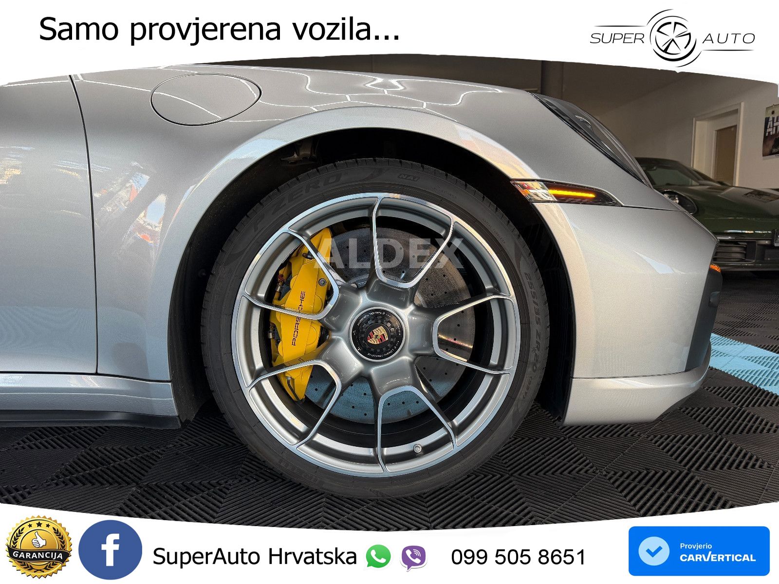 Porsche 911 Turbo S 3.8 (650 KS) PDK ZRAČNI+ACC+GR SJED+360+PANO