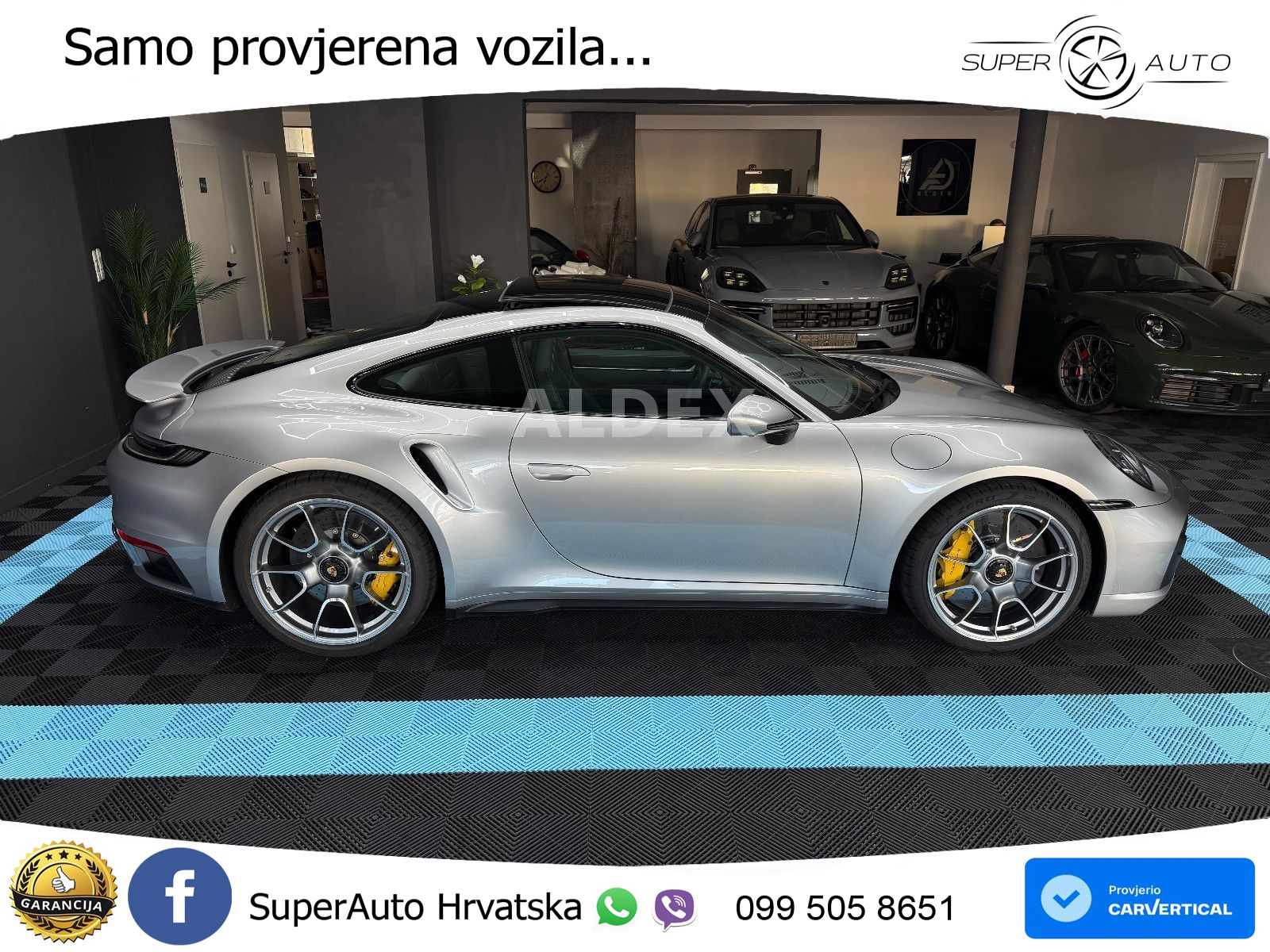 Porsche 911 Turbo S 3.8 (650 KS) PDK ZRAČNI+ACC+GR SJED+360+PANO
