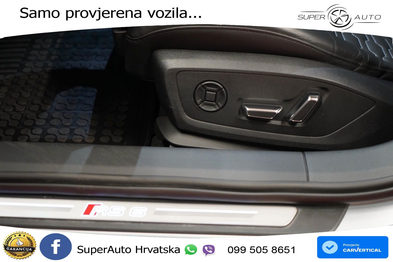 Audi RS6 Avant 4.0 TFSI V8 (600 KS) quattro Tiptronic ZRAČNI+ACC+GR SJED+KAM