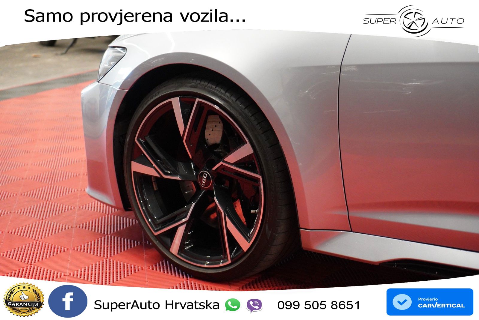 Audi RS6 Avant 4.0 TFSI V8 (600 KS) quattro Tiptronic ZRAČNI+ACC+GR SJED+KAM