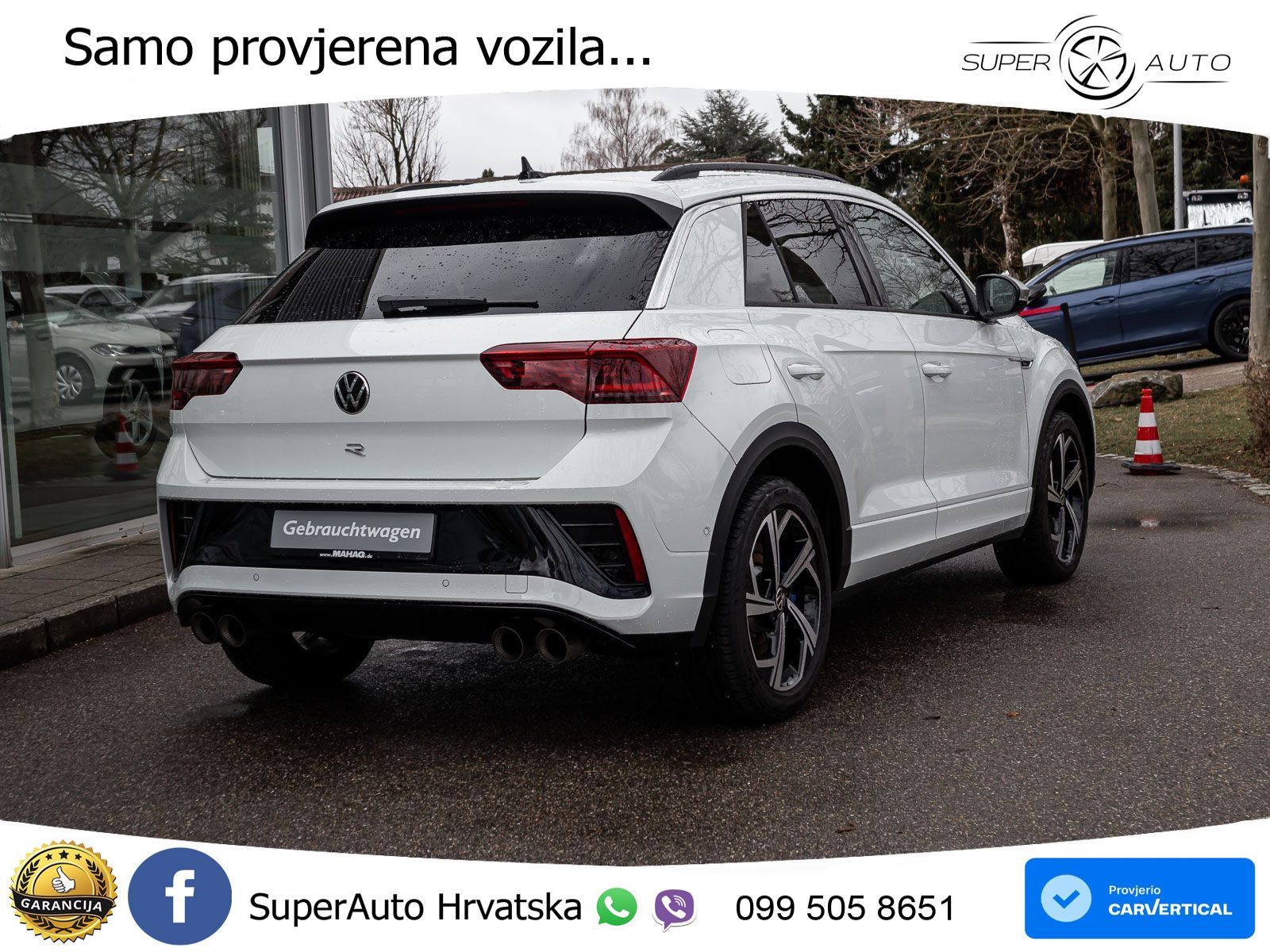 Volkswagen T-Roc R 2.0 TSI (300 KS) OPF 4M DSG LED+GR SJED+ACC