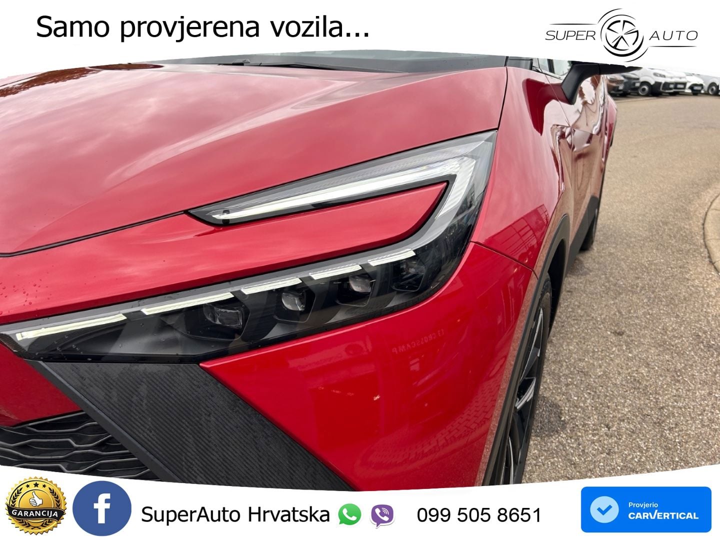 Toyota C-HR 1.8 (140 KS) Hybrid e-CVT Teamplayer LED+GR SJED+ACC