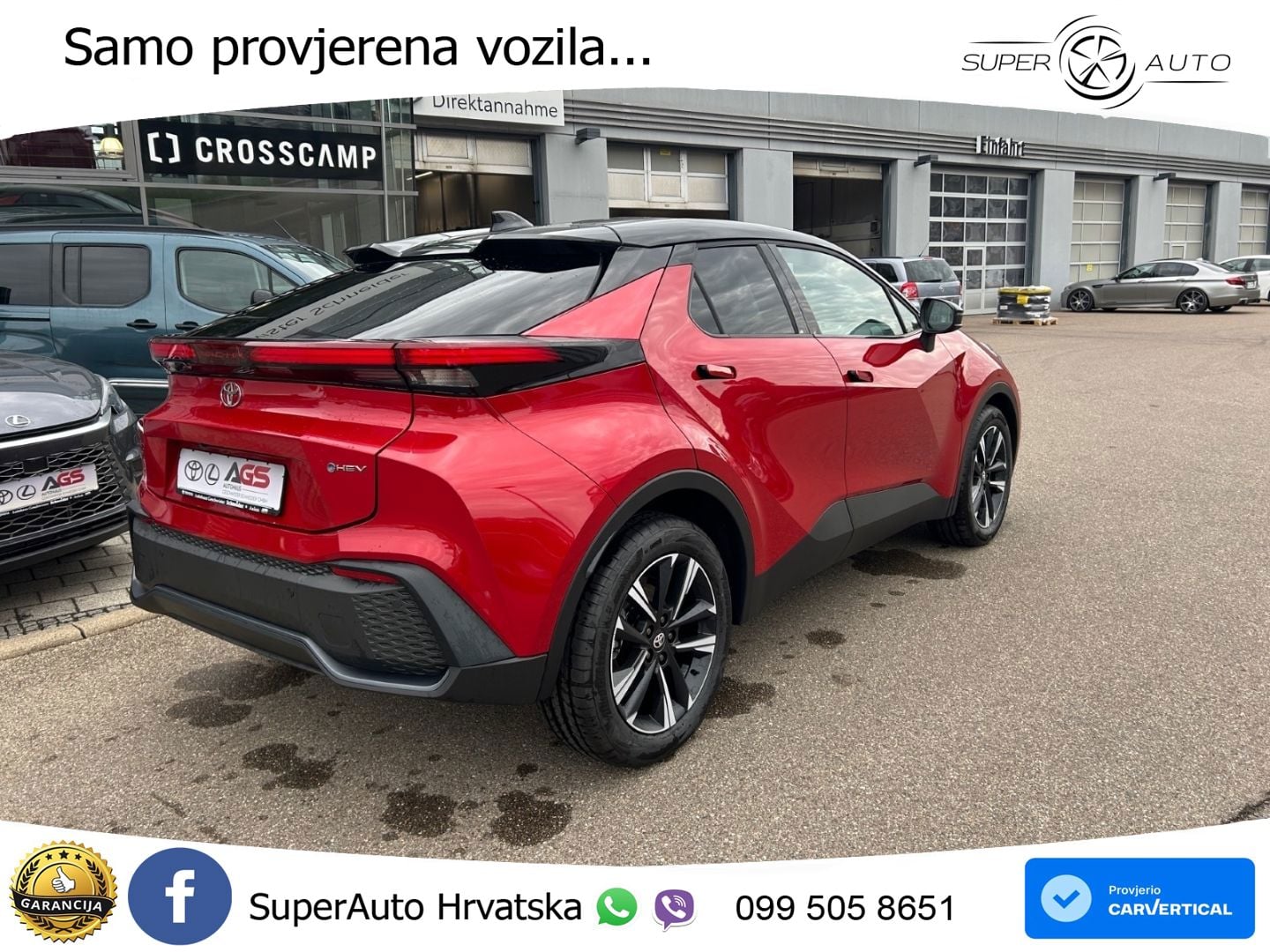 Toyota C-HR 1.8 (140 KS) Hybrid e-CVT Teamplayer LED+GR SJED+ACC