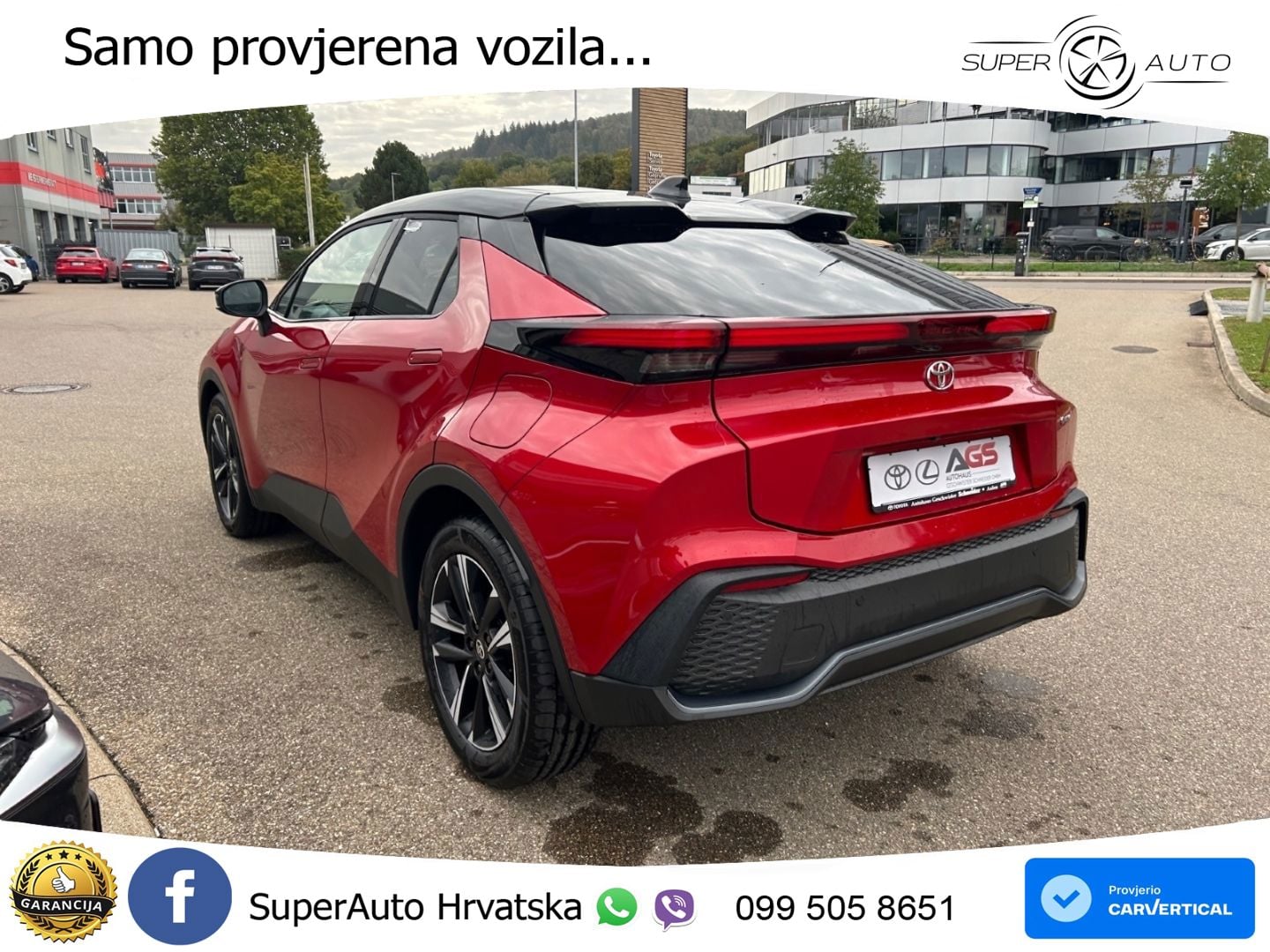 Toyota C-HR 1.8 (140 KS) Hybrid e-CVT Teamplayer LED+GR SJED+ACC