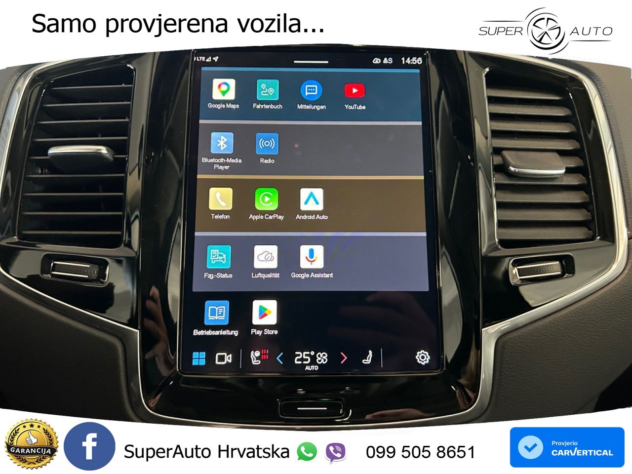 Volvo XC90 2.0 T8 AWD Automatic ACC+HEAD+4xGR SJED+360+PANO