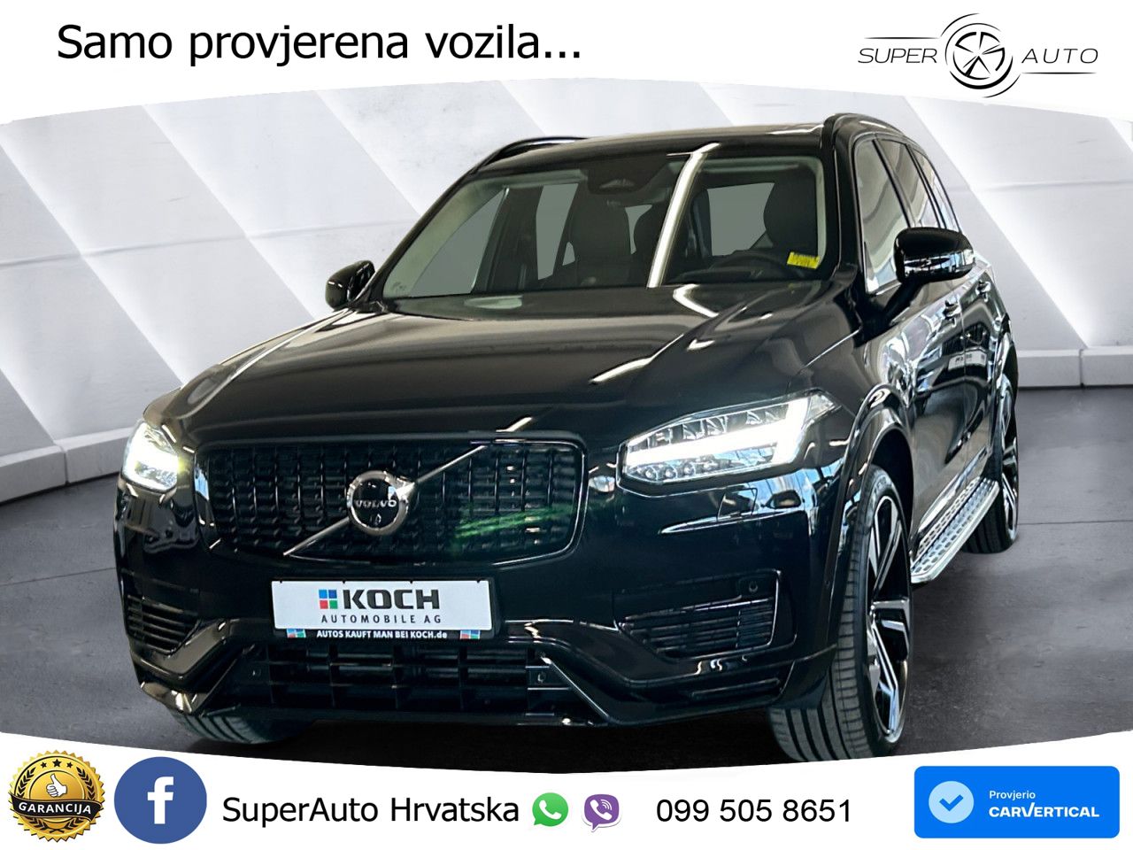 Volvo XC90 2.0 T8 AWD Automatic ACC+HEAD+4xGR SJED+360+PANO