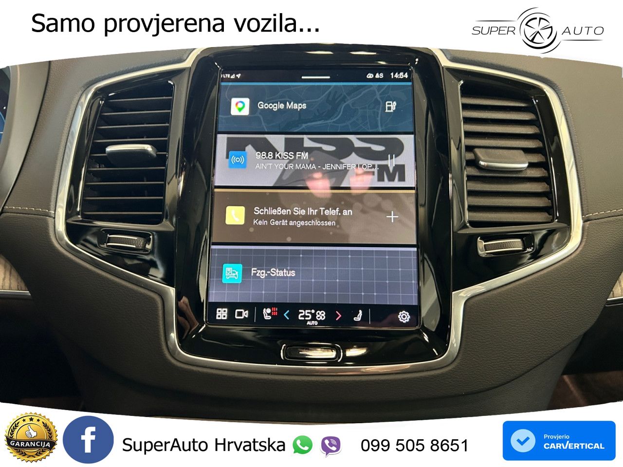 Volvo XC90 2.0 T8 AWD Automatic ACC+HEAD+4xGR SJED+360+PANO