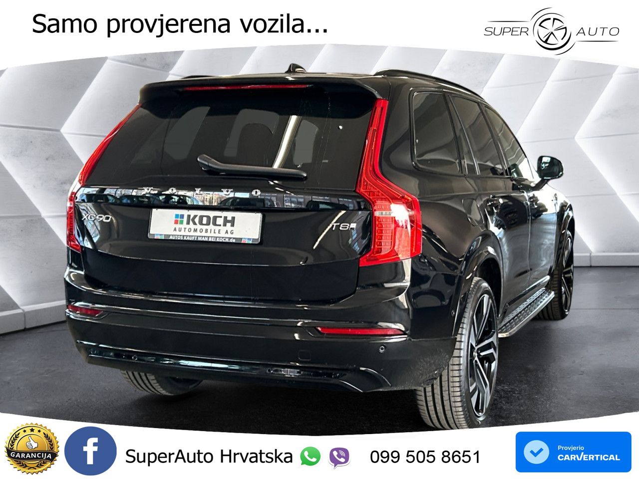 Volvo XC90 2.0 T8 AWD Automatic ACC+HEAD+4xGR SJED+360+PANO