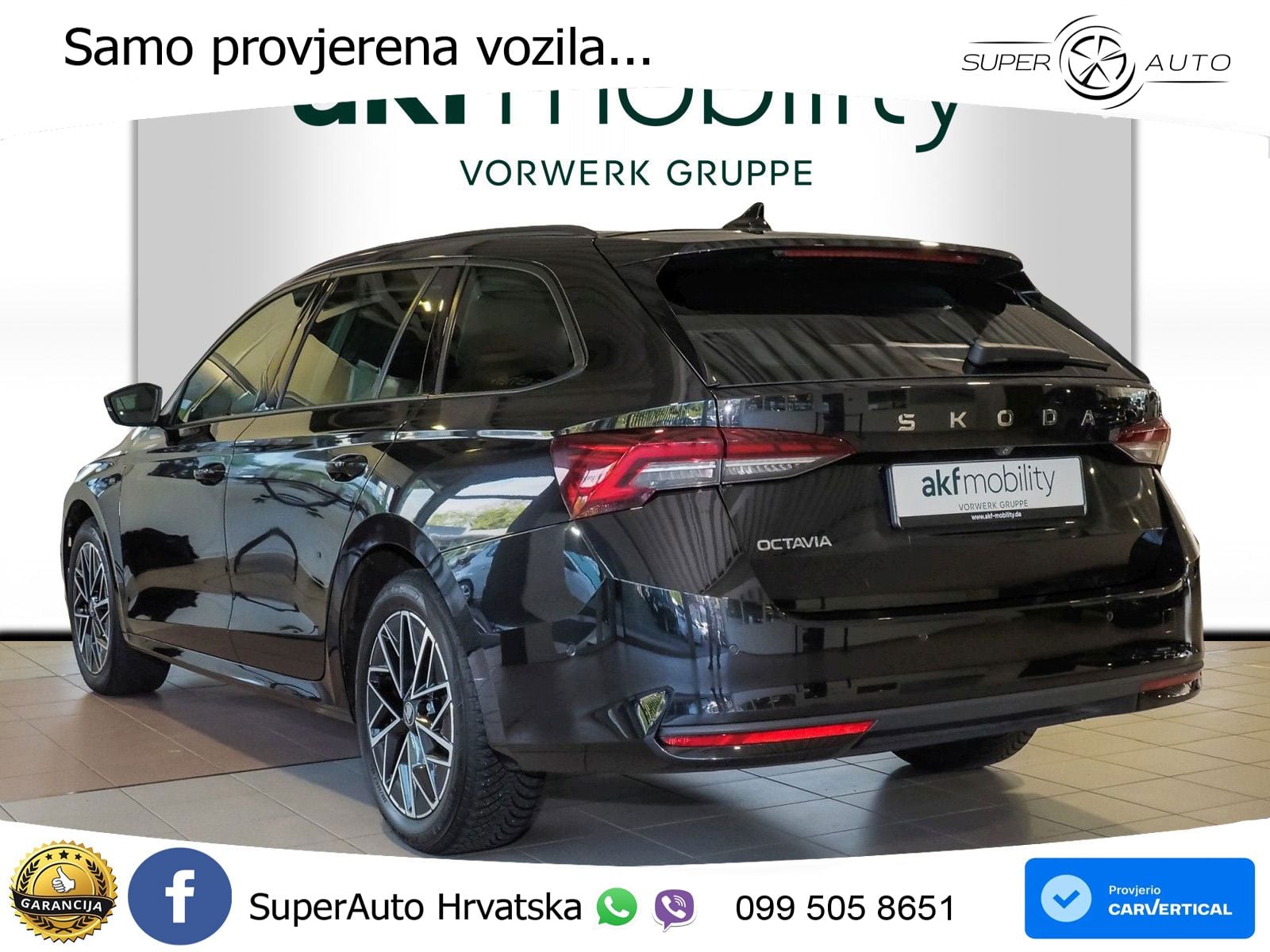 Škoda Octavia Combi 2.0 TDI (150 KS) DSG LED+GR SJED+ACC