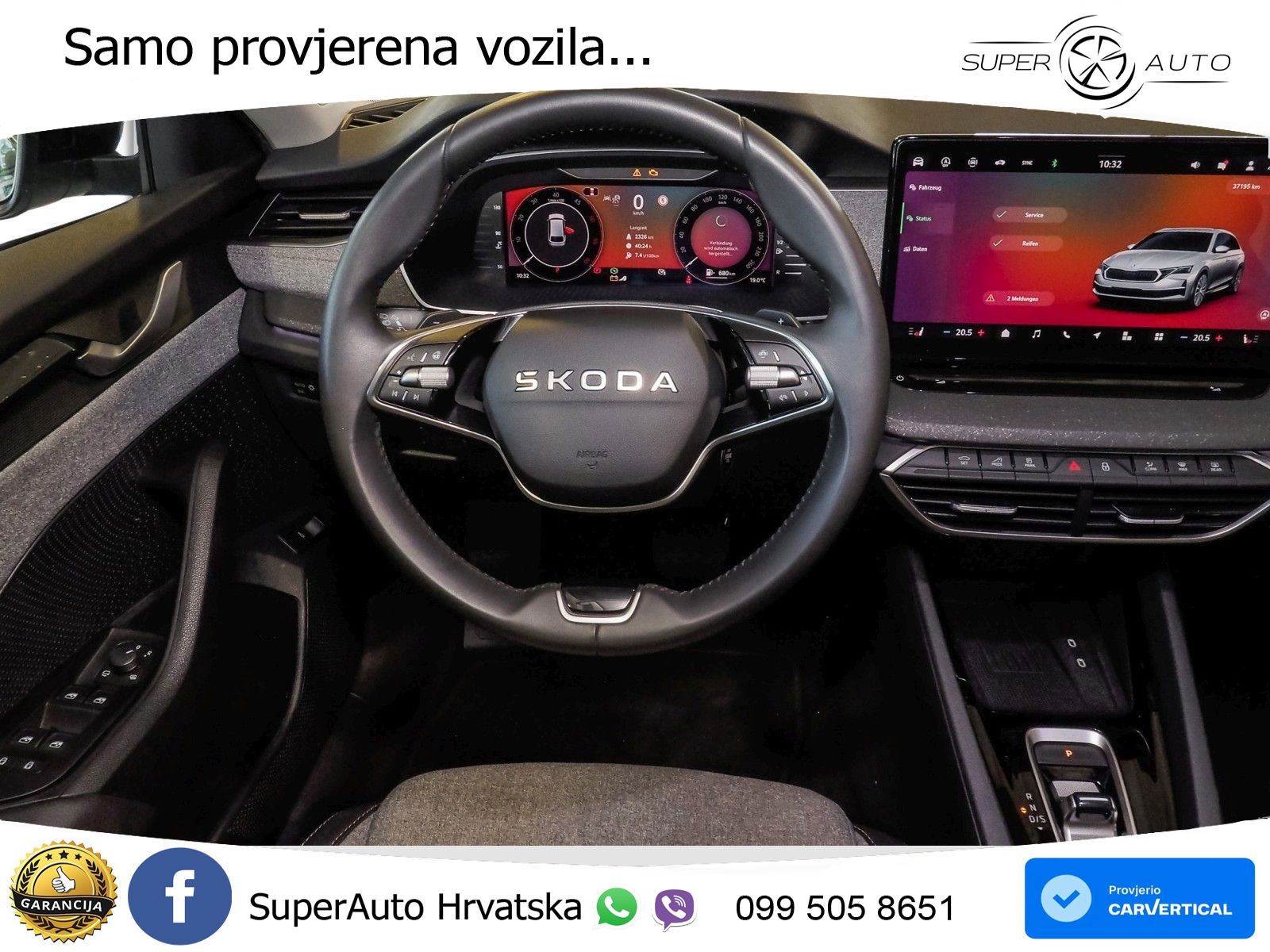 Škoda Octavia Combi 2.0 TDI (150 KS) DSG LED+GR SJED+ACC