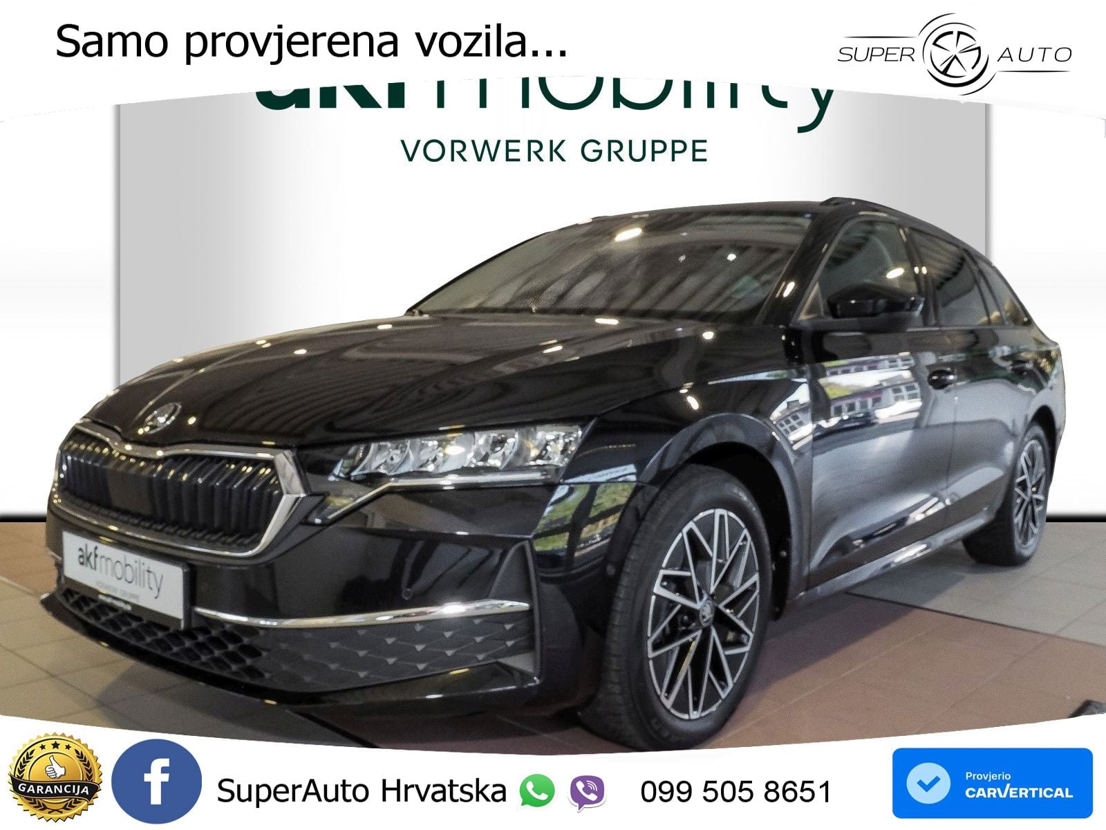 Škoda Octavia Combi 2.0 TDI (150 KS) DSG LED+GR SJED+ACC