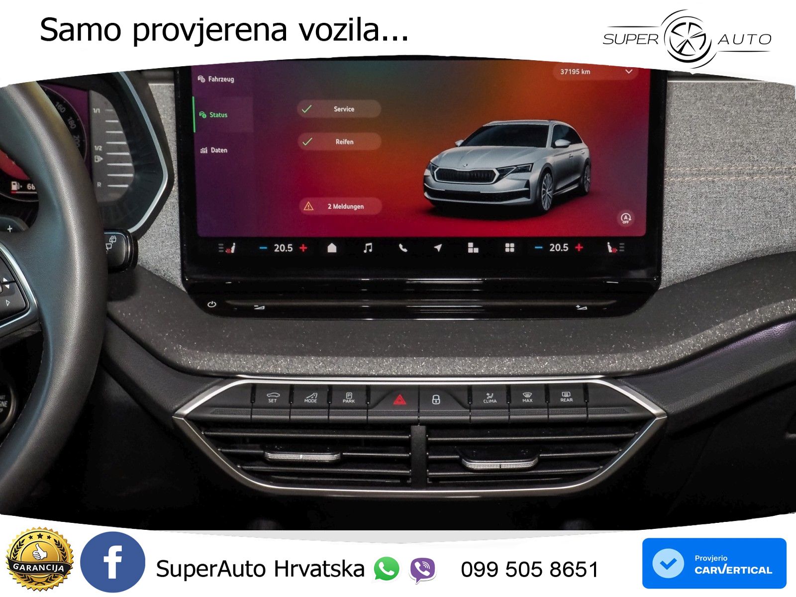 Škoda Octavia Combi 2.0 TDI (150 KS) DSG LED+GR SJED+ACC