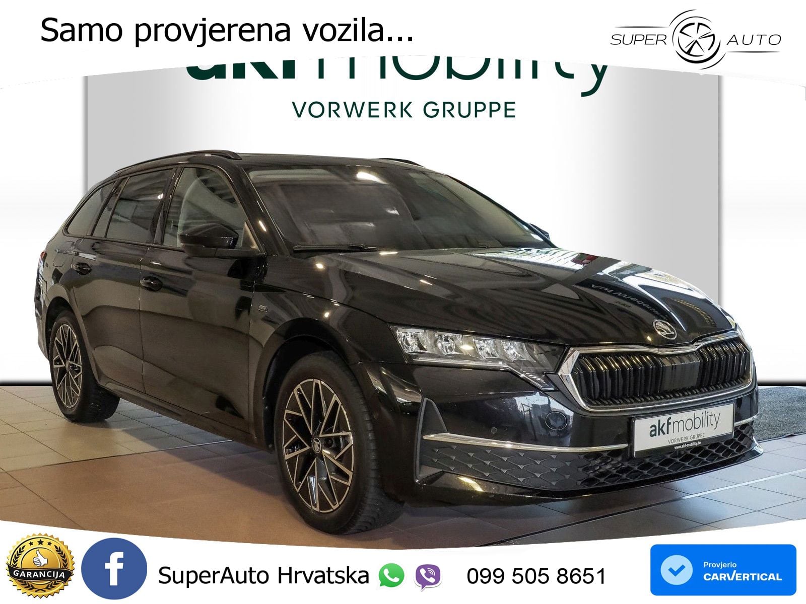 Škoda Octavia Combi 2.0 TDI (150 KS) DSG LED+GR SJED+ACC