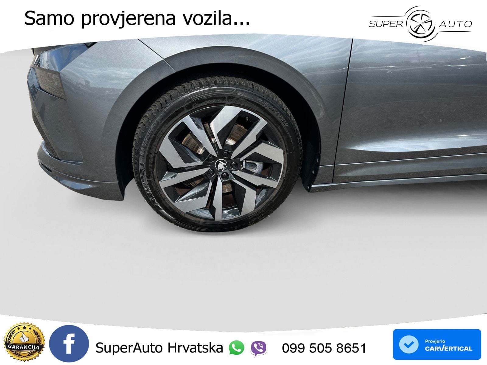 Škoda Enyaq 85 82 kWh (286 KS) SportLine LED+GR SJED+ACC