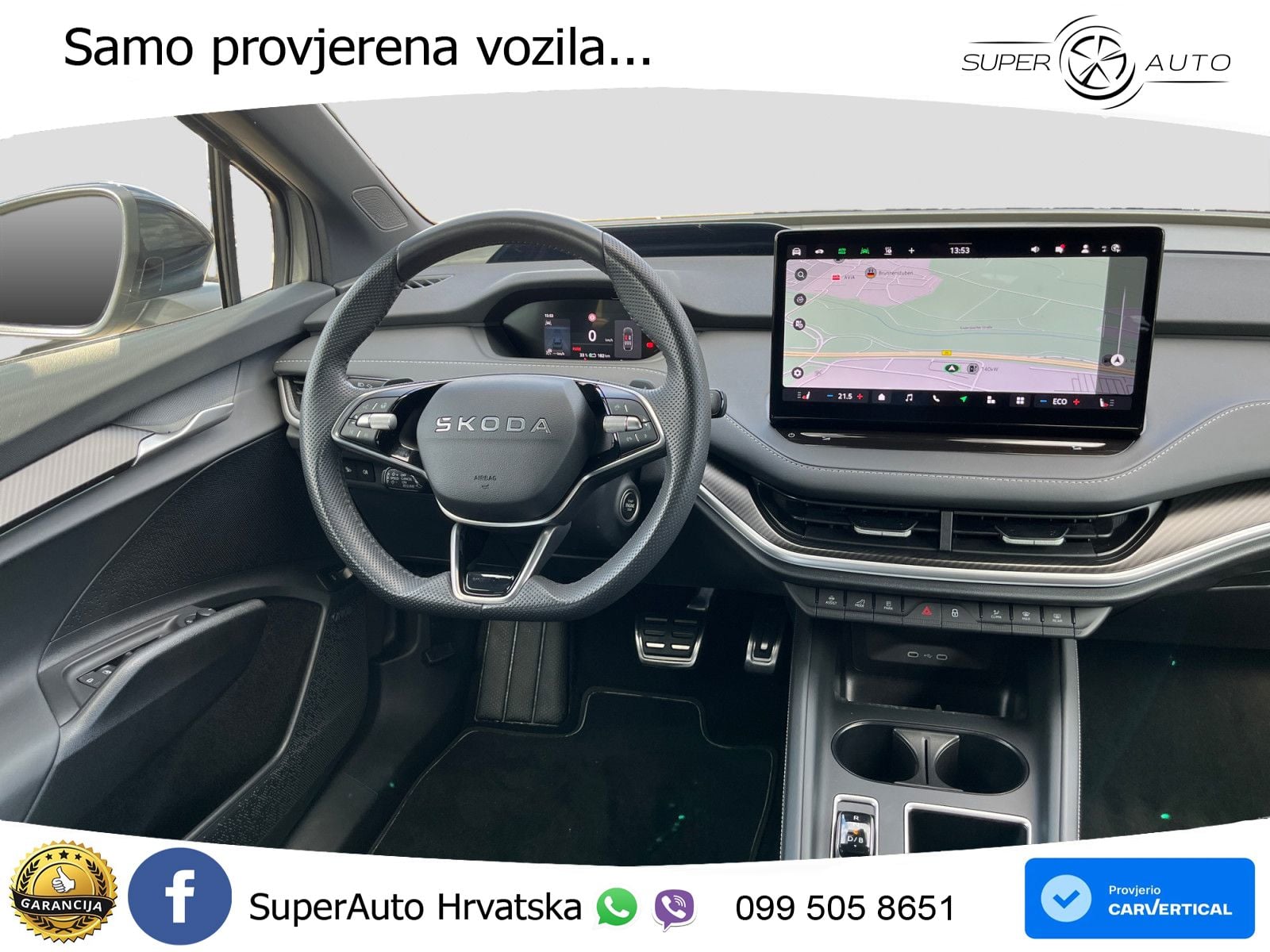 Škoda Enyaq 85 82 kWh (286 KS) SportLine LED+GR SJED+ACC