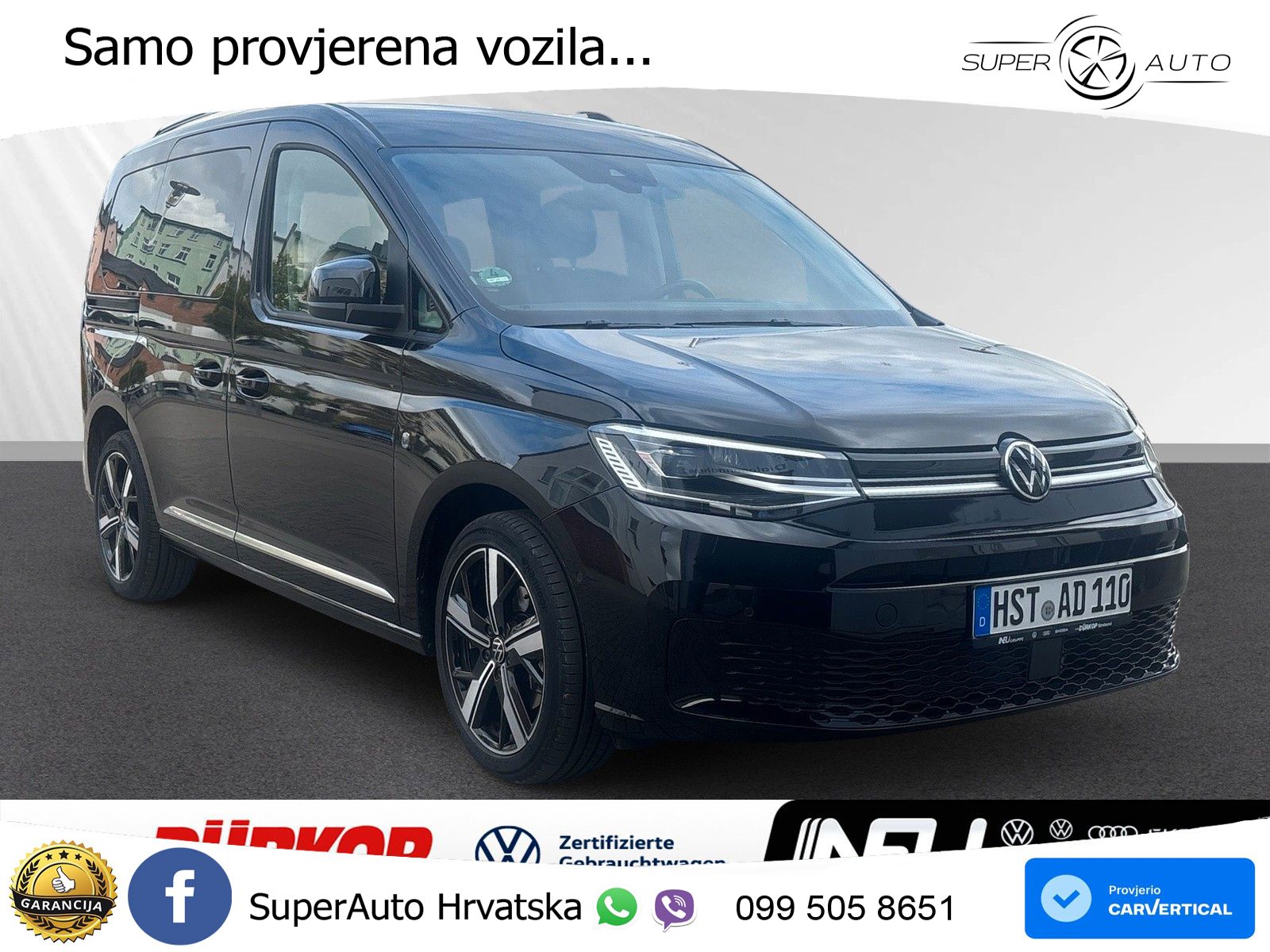 Volkswagen Caddy Style 2.0 TDI DSG 122 KS