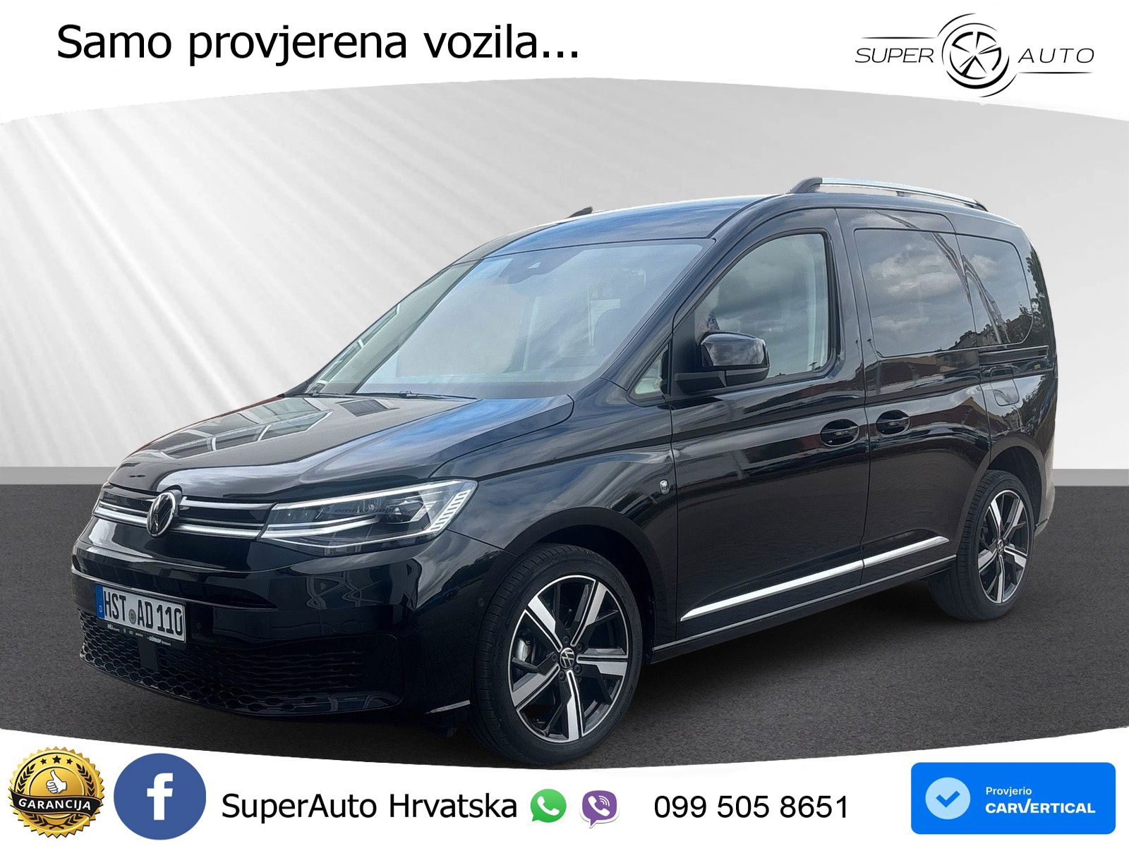 Volkswagen Caddy Style 2.0 TDI DSG 122 KS