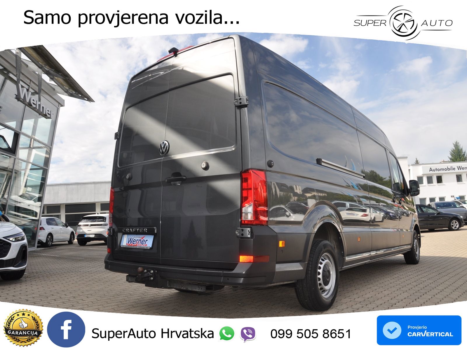 Volkswagen Crafter  Kasten LR 35 HD 2.0TDI AHK RKamera Klim 140 KS