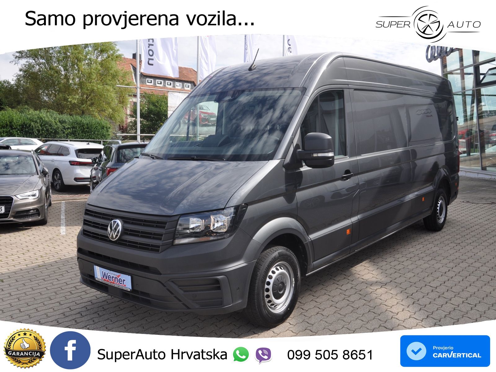 Volkswagen Crafter  Kasten LR 35 HD 2.0TDI AHK RKamera Klim 140 KS