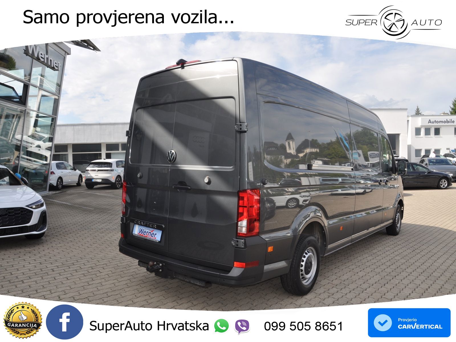 Volkswagen Crafter  Kasten LR 35 HD 2.0TDI AHK RKamera Klim 140 KS